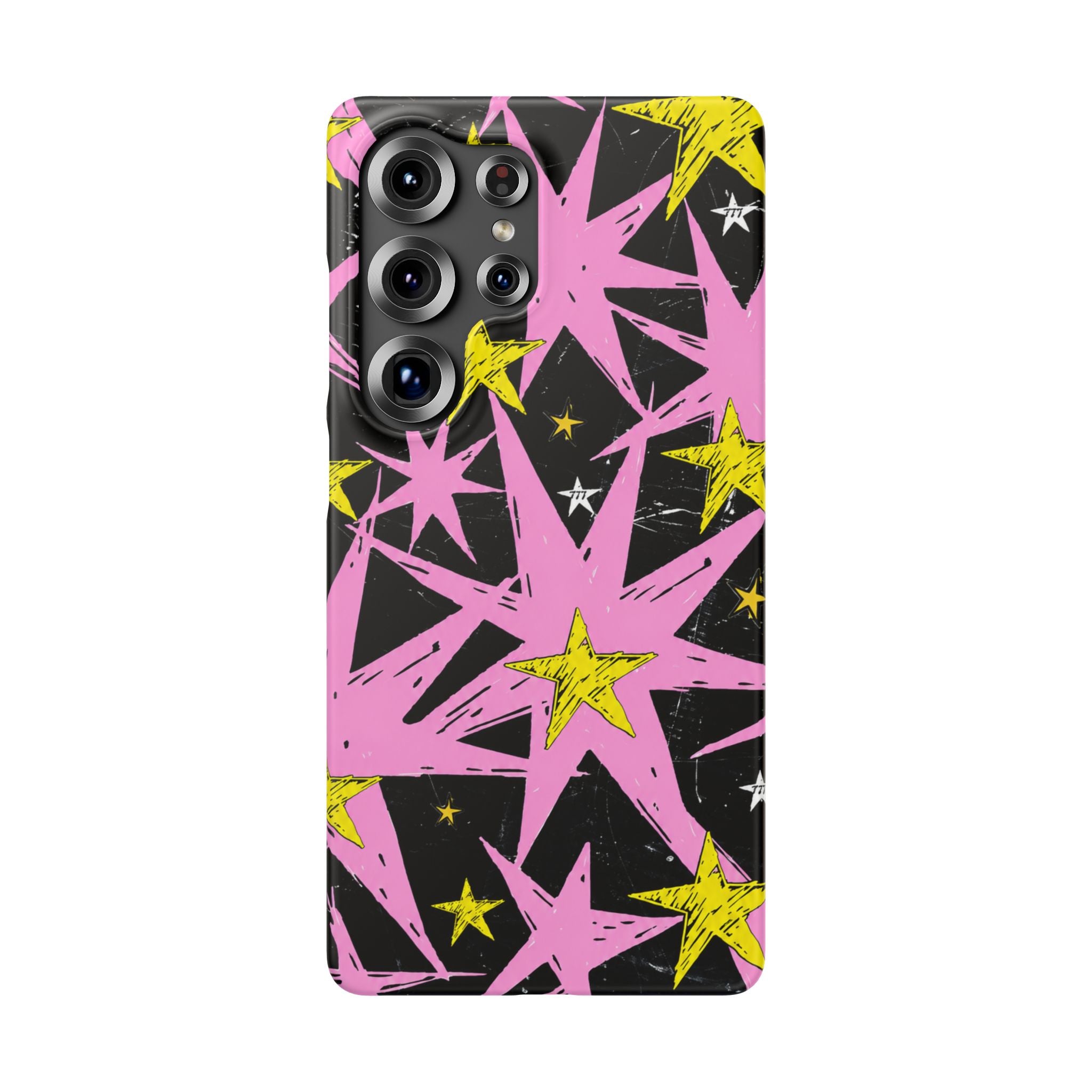 Pink Starburst Phone Case