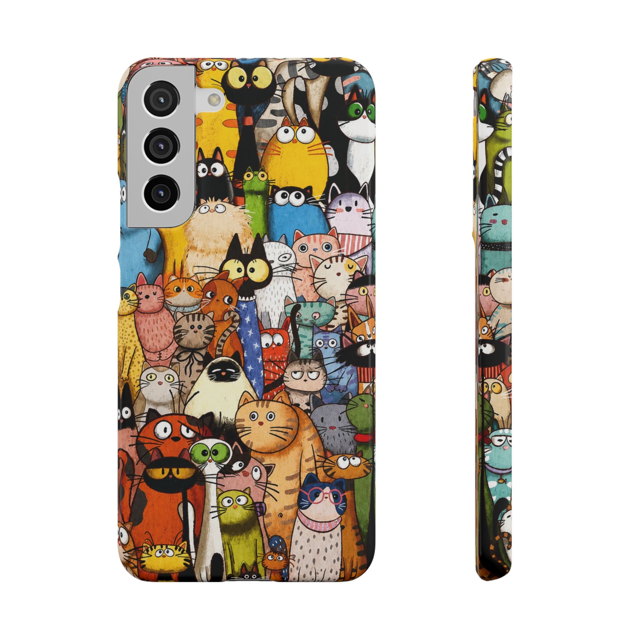 Cute Cat Pattern Phone Case