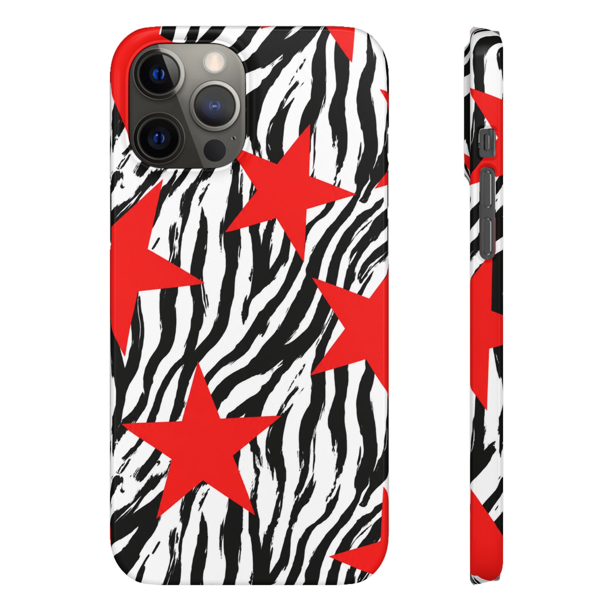 Retro Zebra Stars Phone Case
