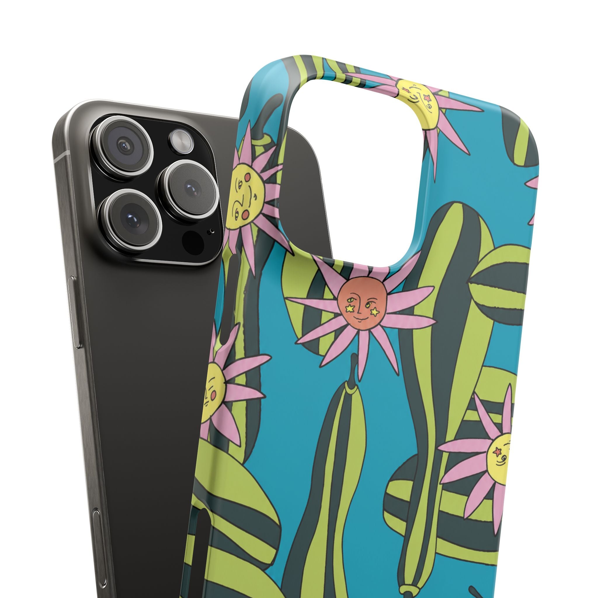 Whimsical Floral Garden Phone Case