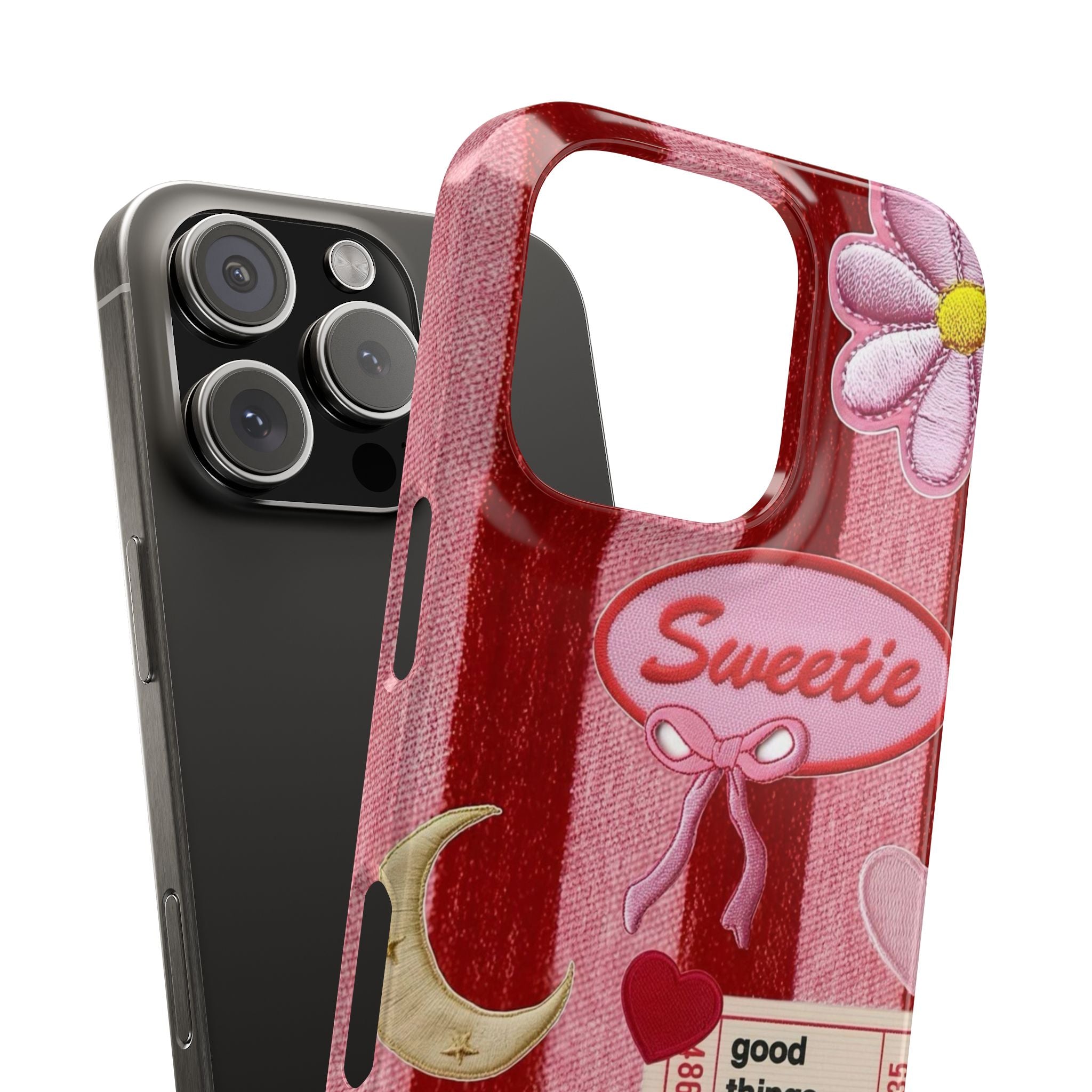 Coquette Patch Phone Case