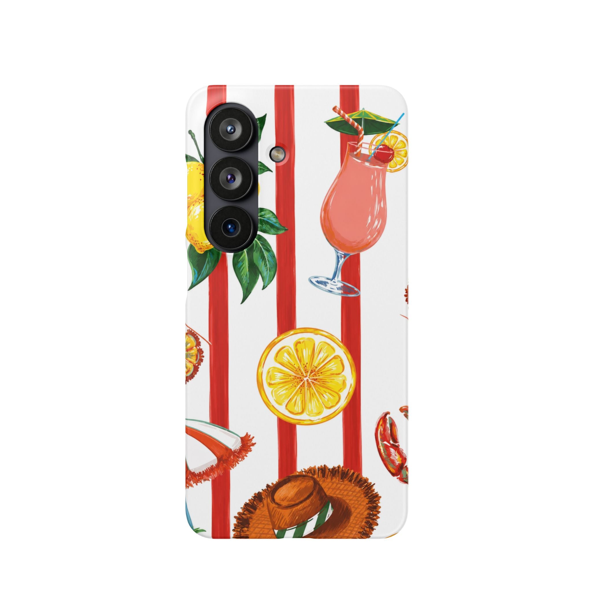 Lemon Coast – Summer Citrus Phone Case