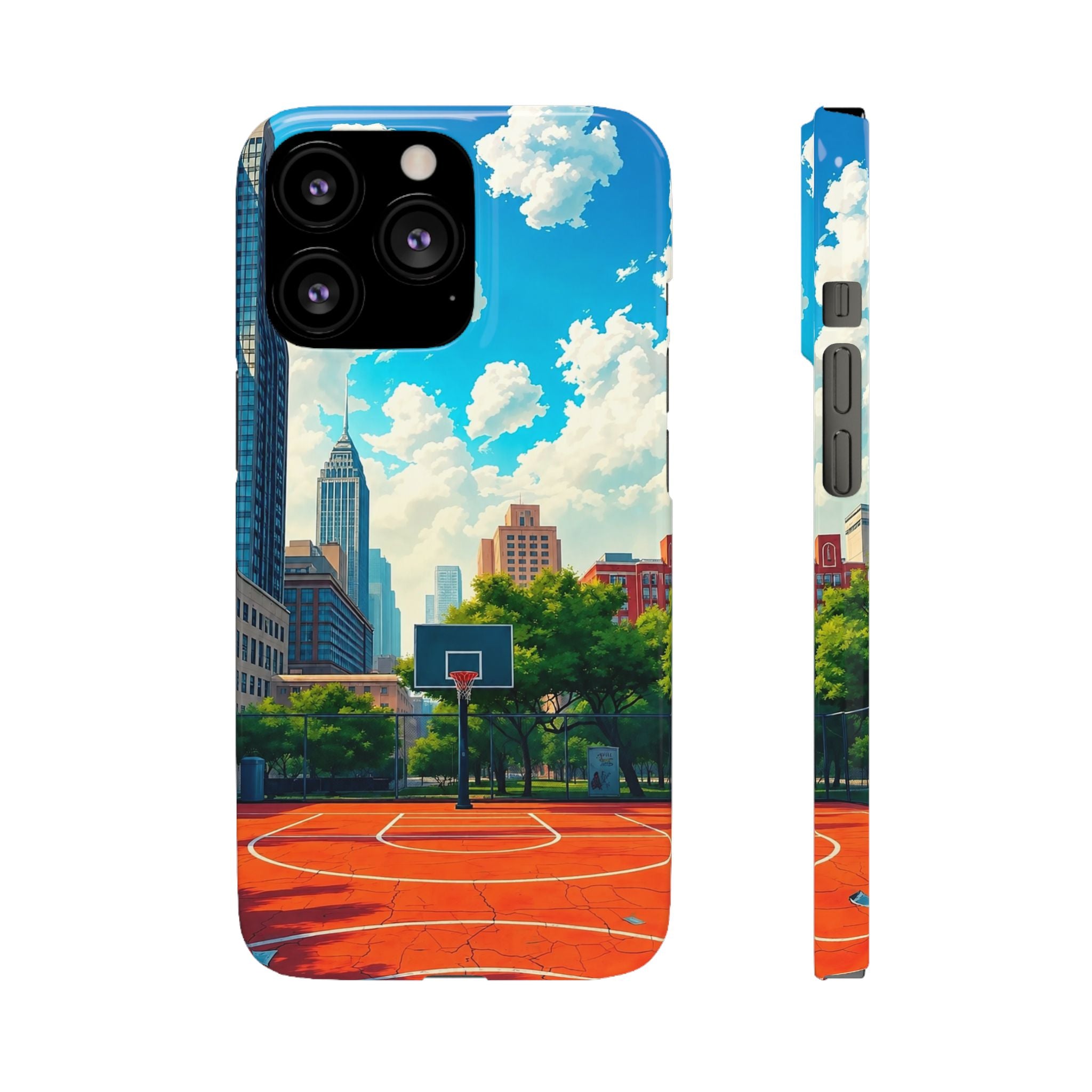 Urban Basketball Court Phone Case