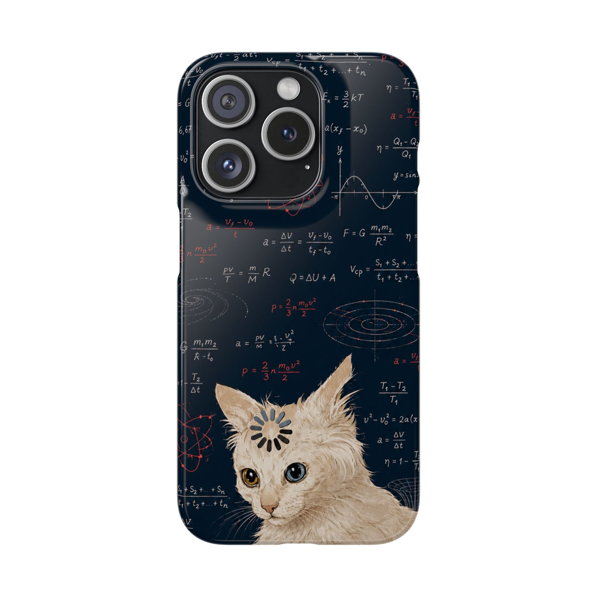 Quantum Kitty Physics Phone Case