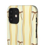 Bow Stripe Phone Case