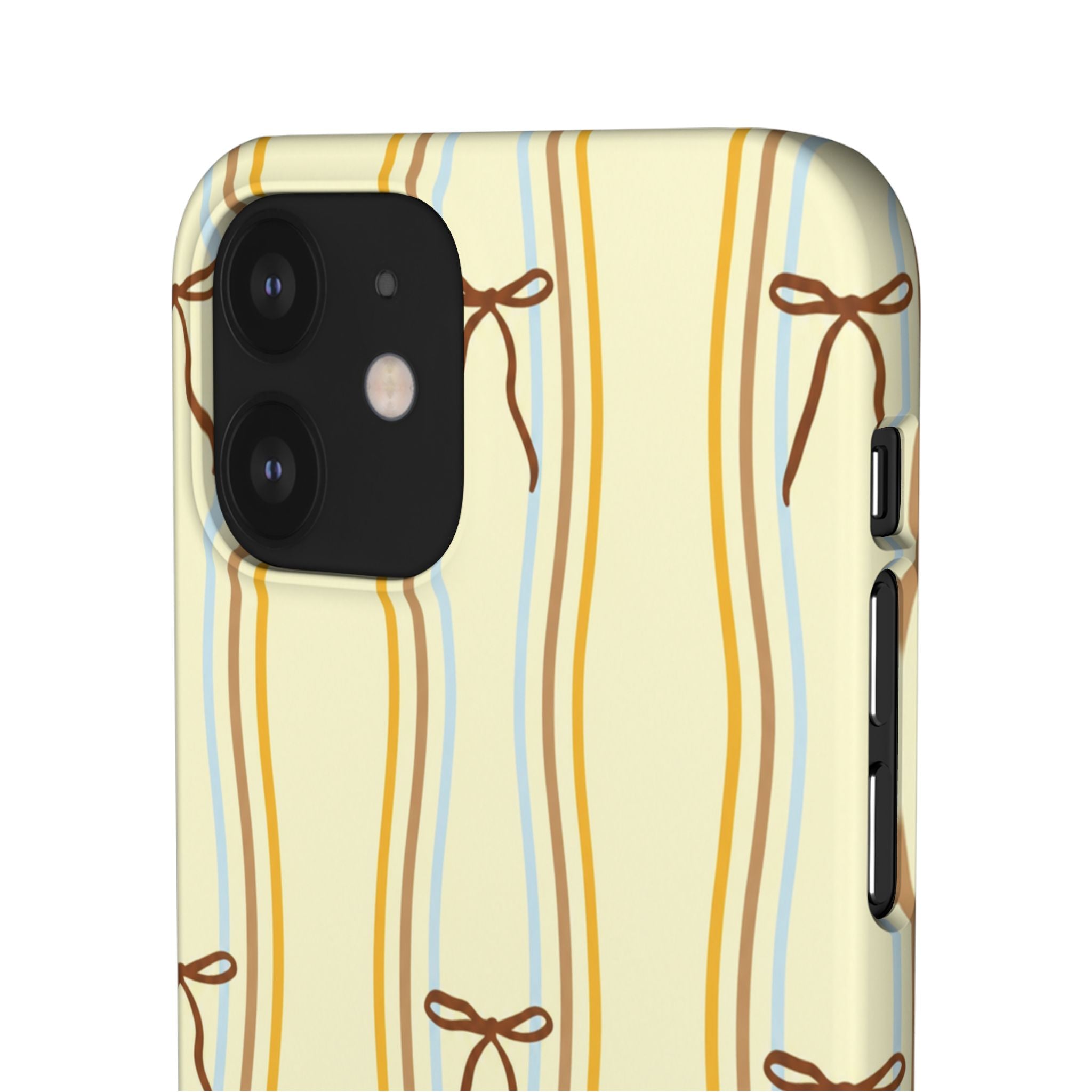 Bow Stripe Phone Case