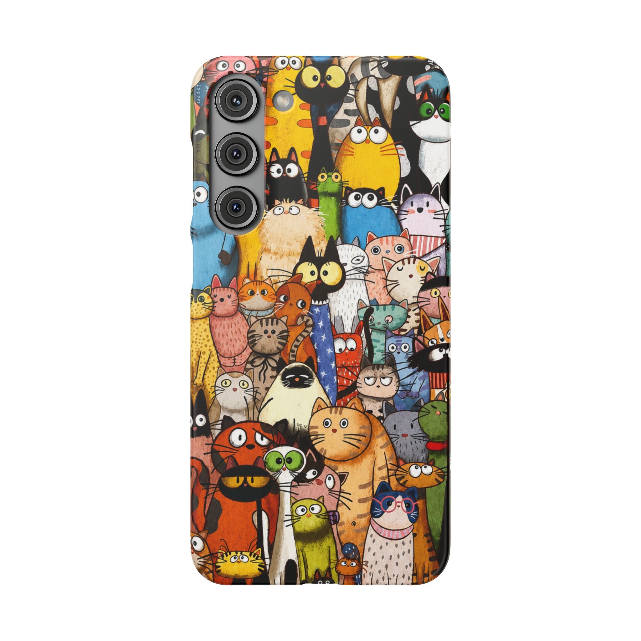 Cute Cat Pattern Phone Case