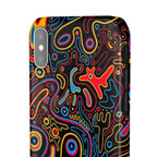 Neon Maze Phone Case