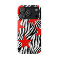 Retro Zebra Stars Phone Case