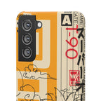 Retro Cassette Floral Phone Case
