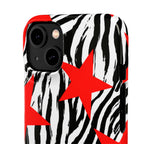 Retro Zebra Stars Phone Case
