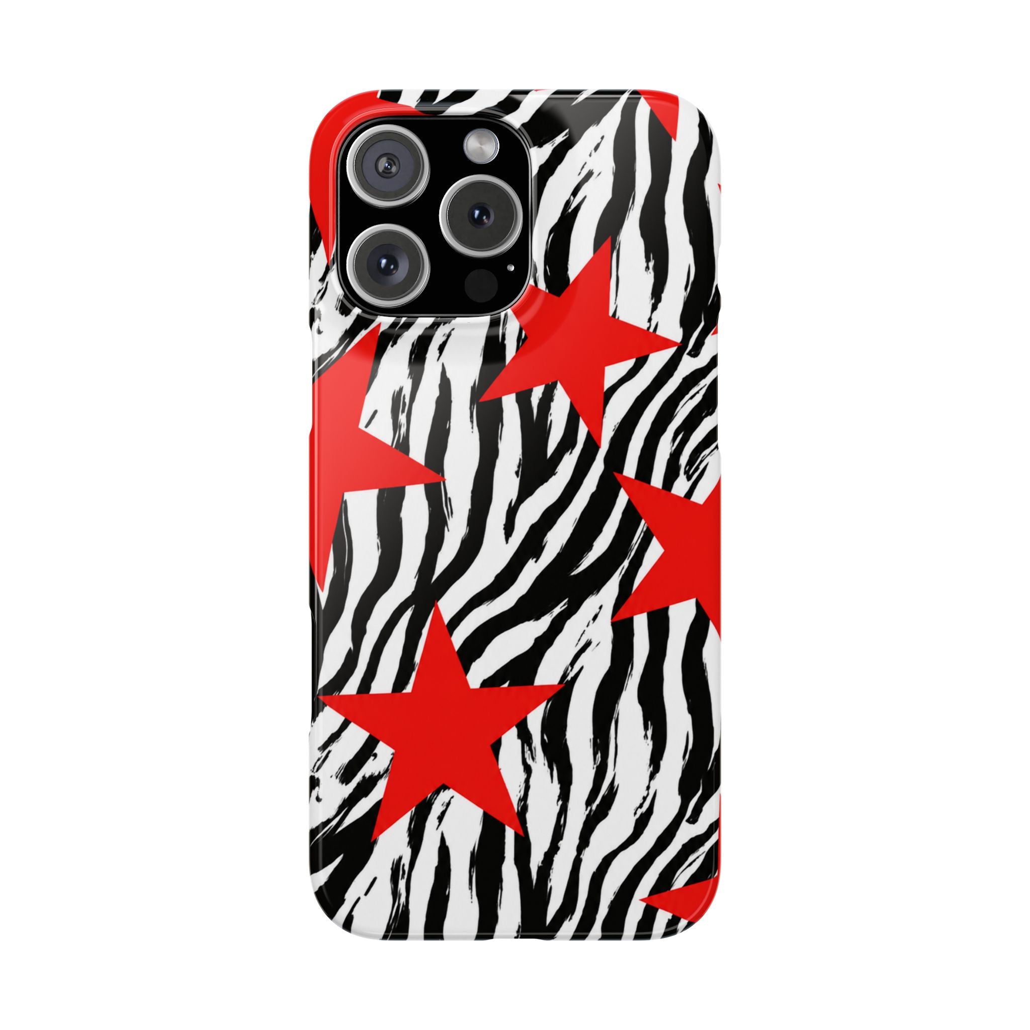 Retro Zebra Stars Phone Case