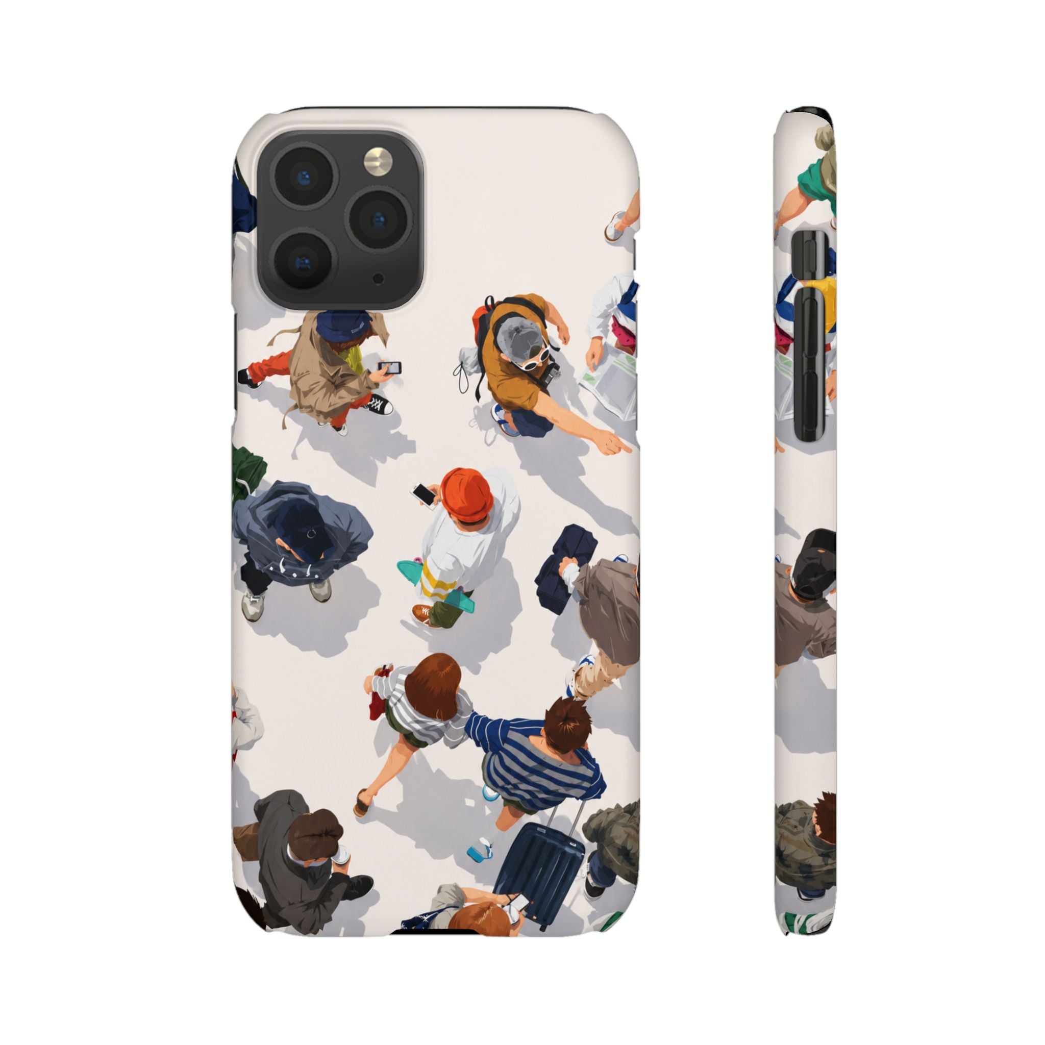 City Crowd Aesthetic Phone Case