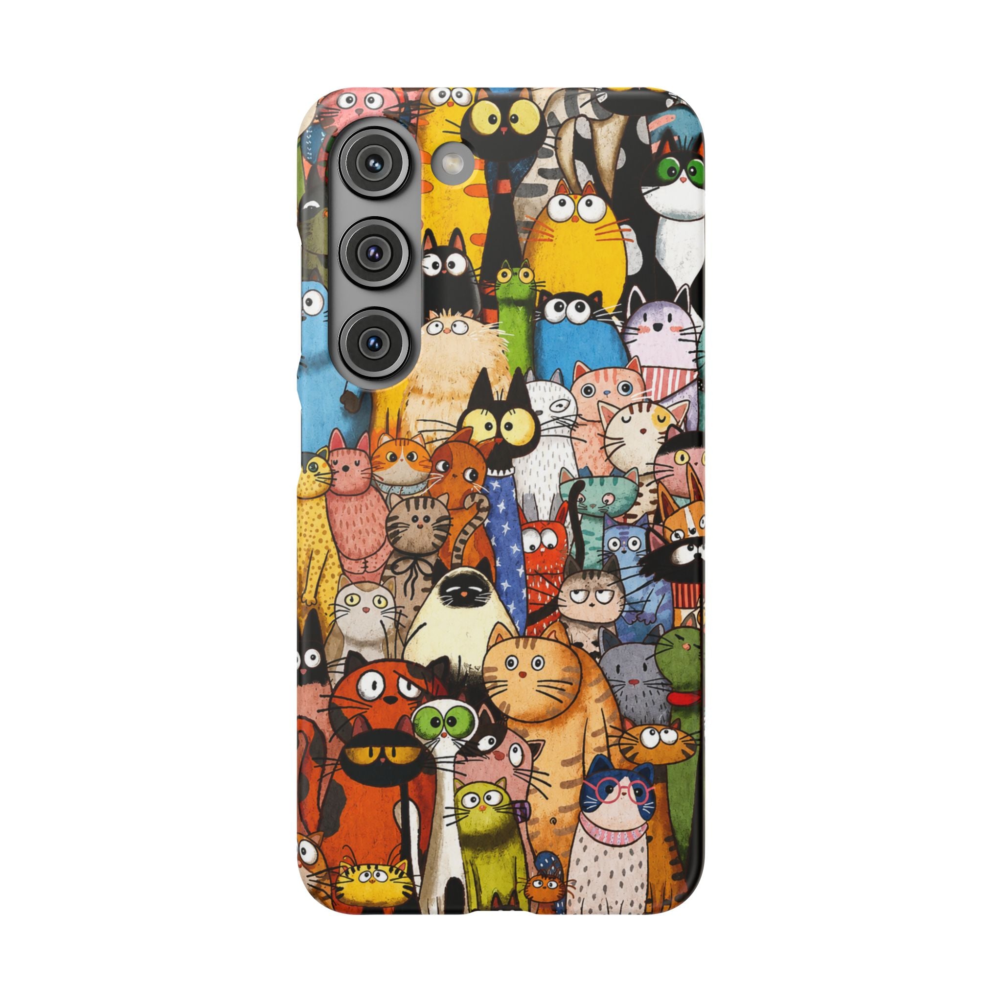 Cute Cat Pattern Phone Case