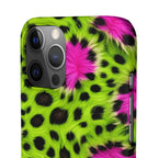 Neon Leopard Phone Case