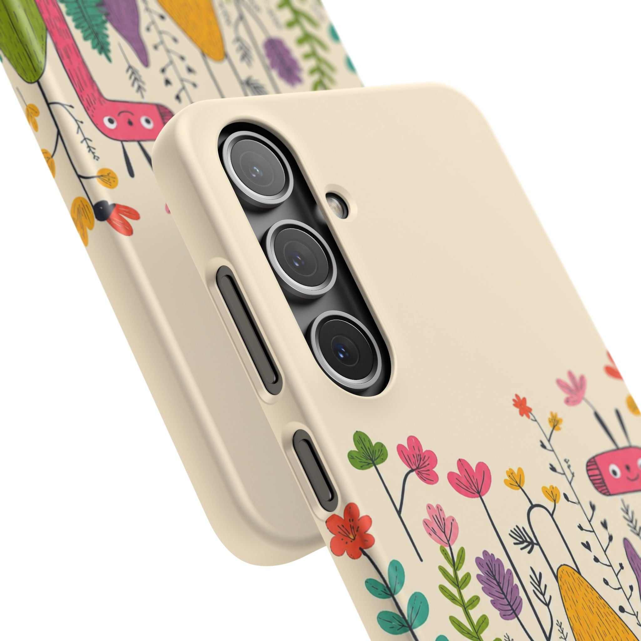 Cute Monster Garden Phone Case