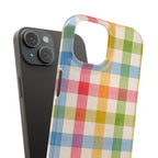 Pastel Plaid Phone Case
