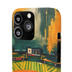 Abstract Baseball Stadium Phone Case