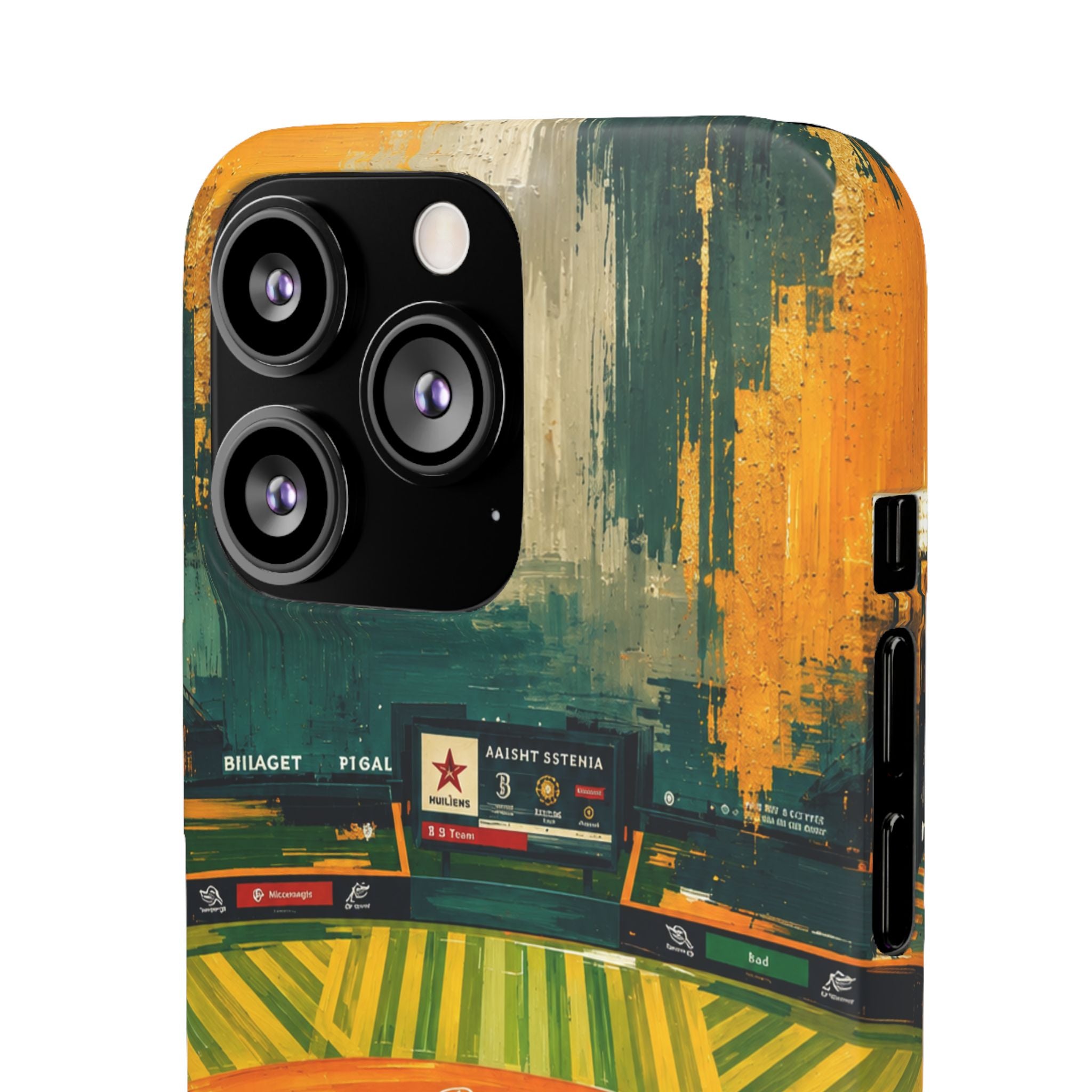 Abstract Baseball Stadium Phone Case