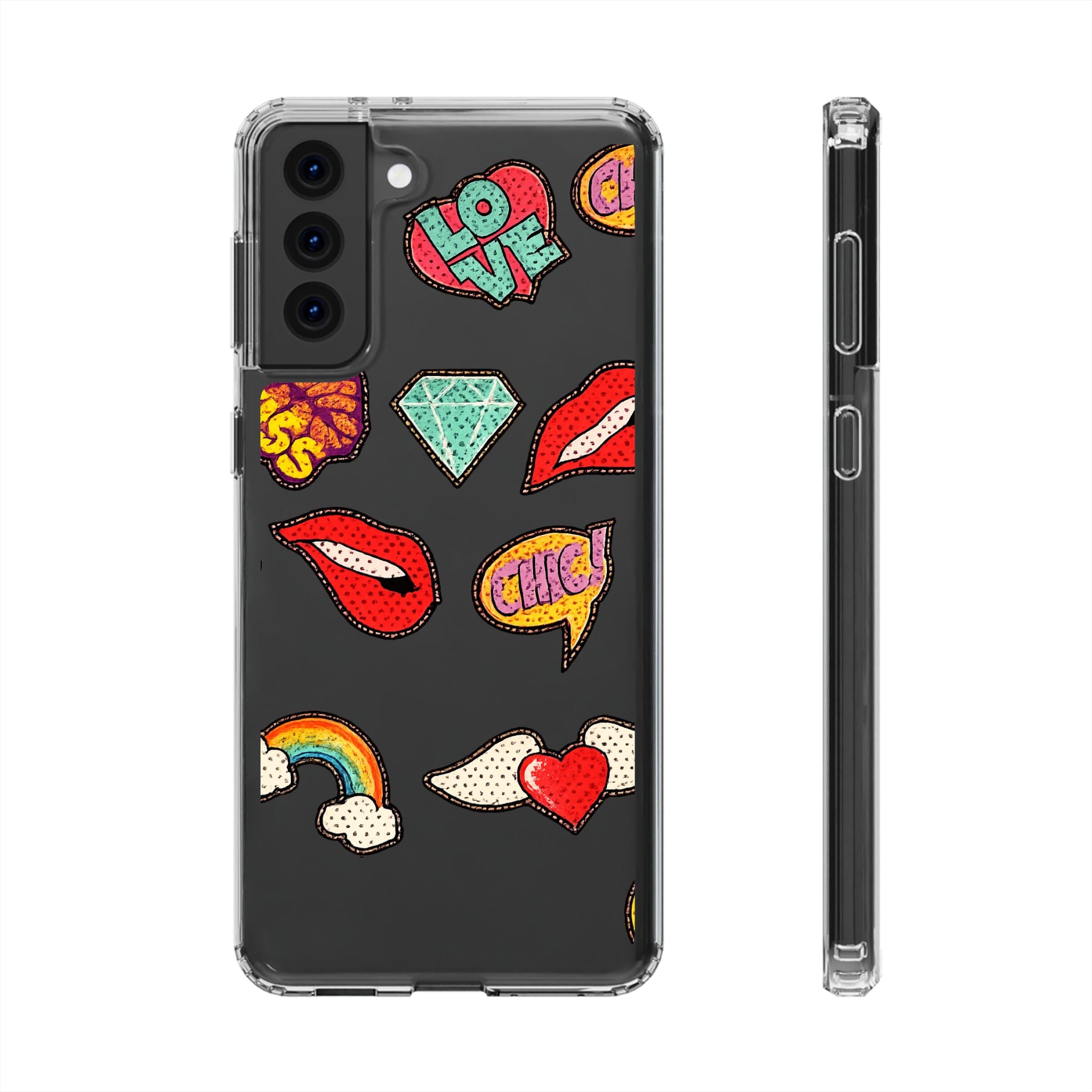 Clear Impact-Resistant Cases