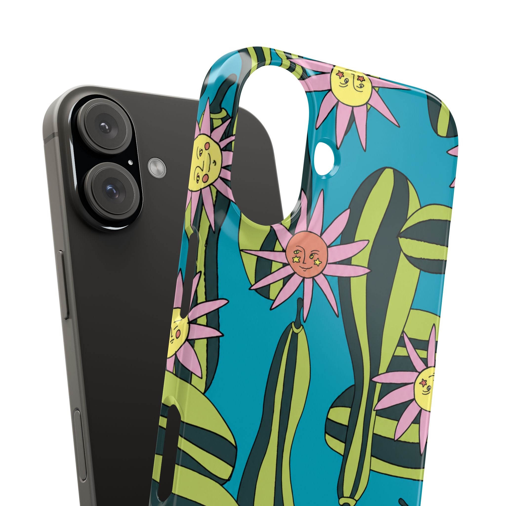Whimsical Floral Garden Phone Case