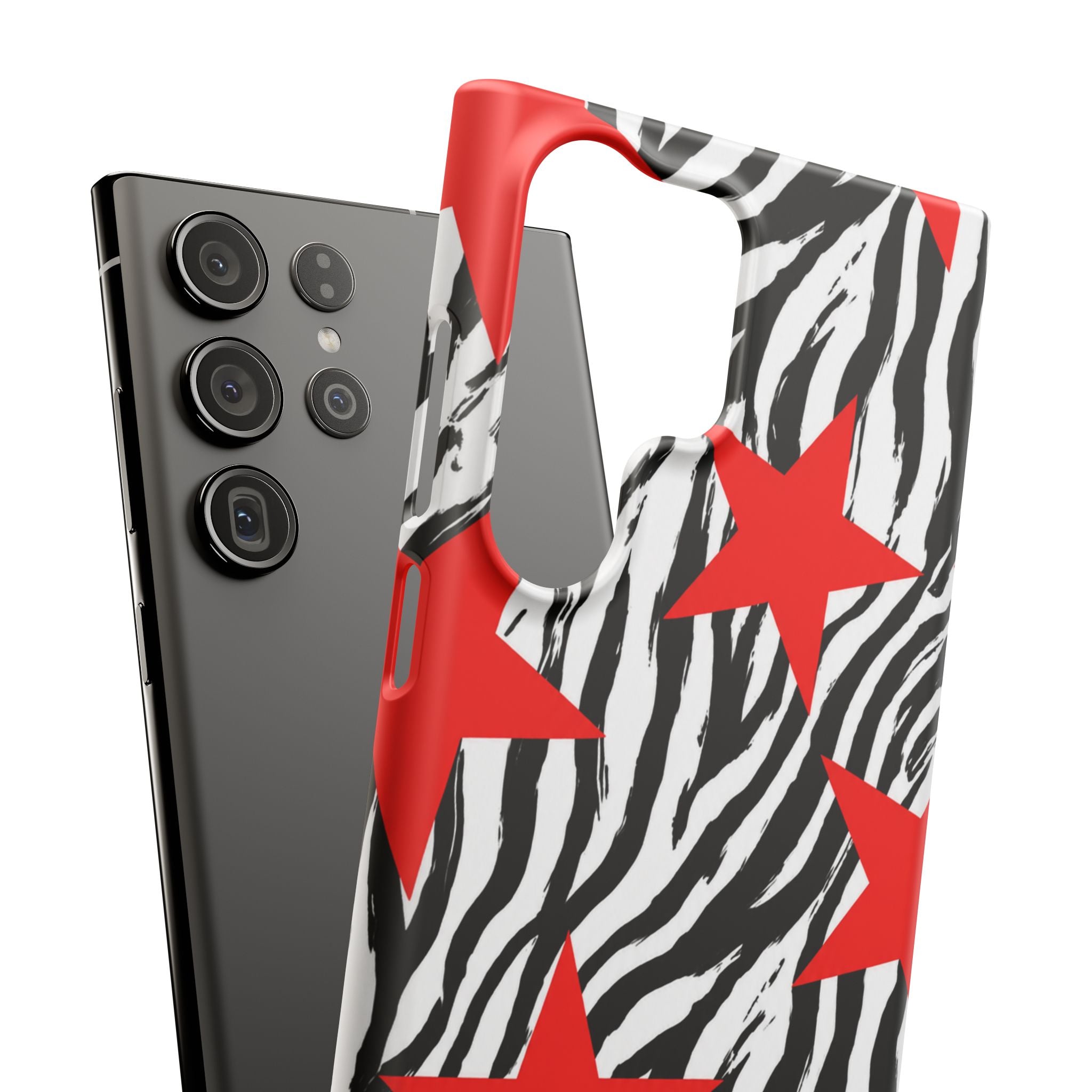 Retro Zebra Stars Phone Case