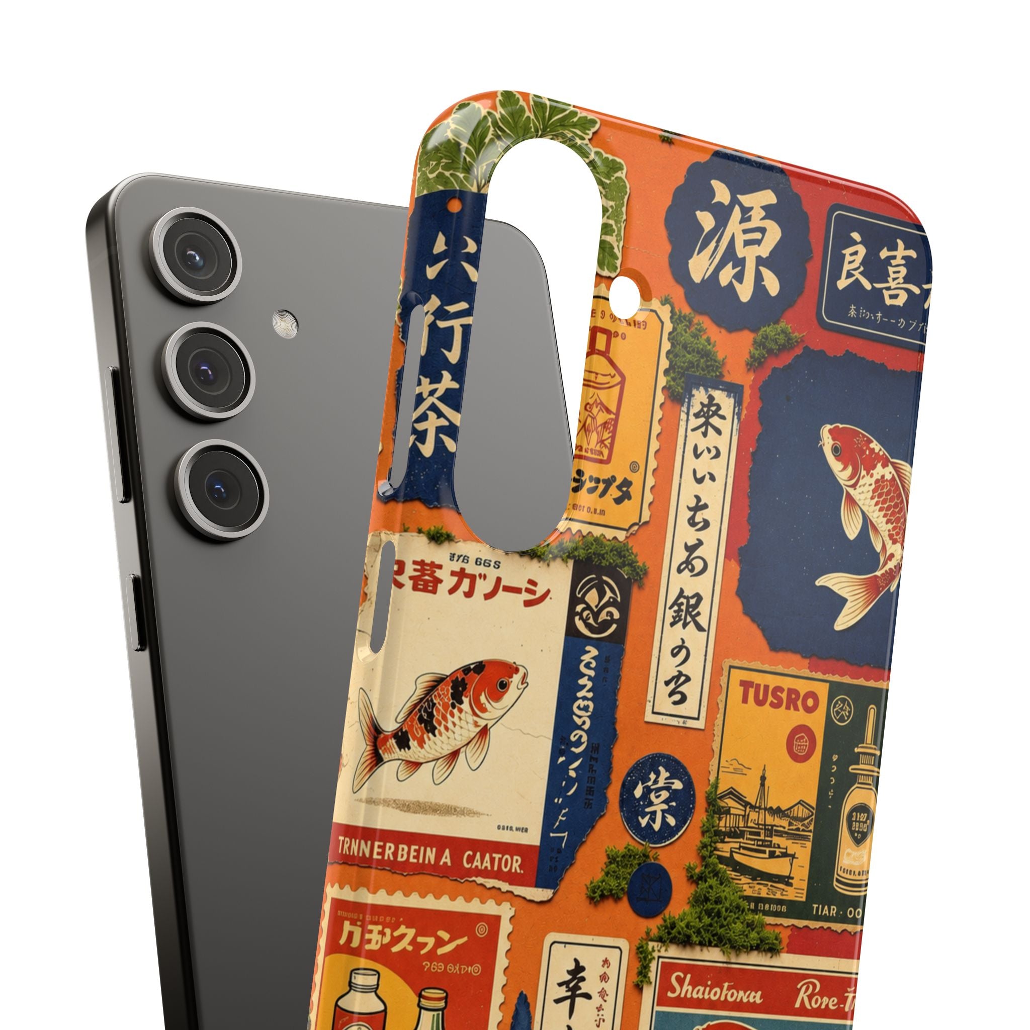 Vintage Japanese Koi Phone Case