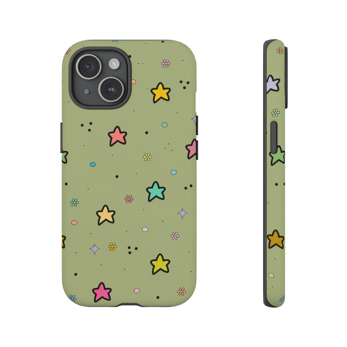 Cosmic Star Doodle Phone Case