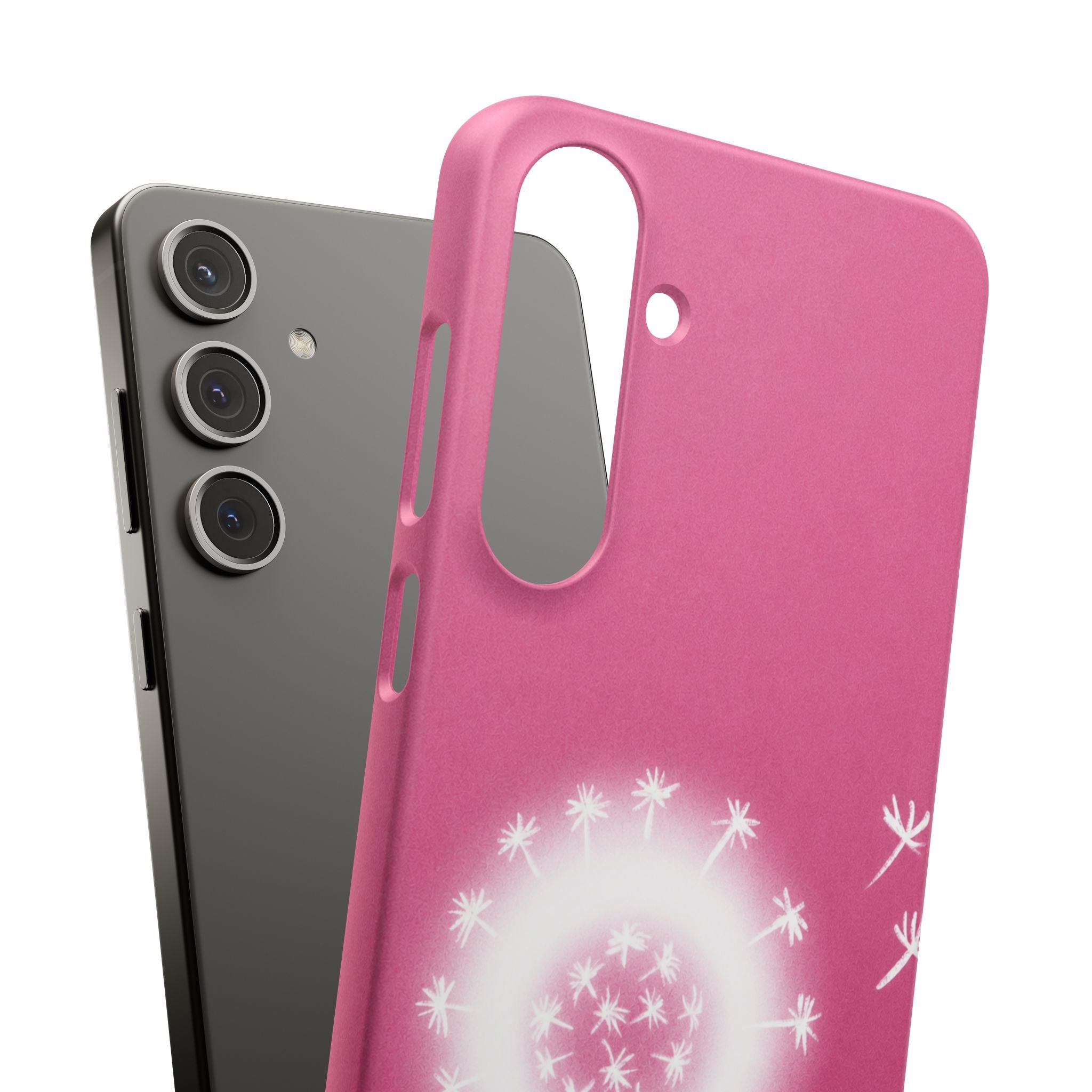 Pink Dandelion Phone Case