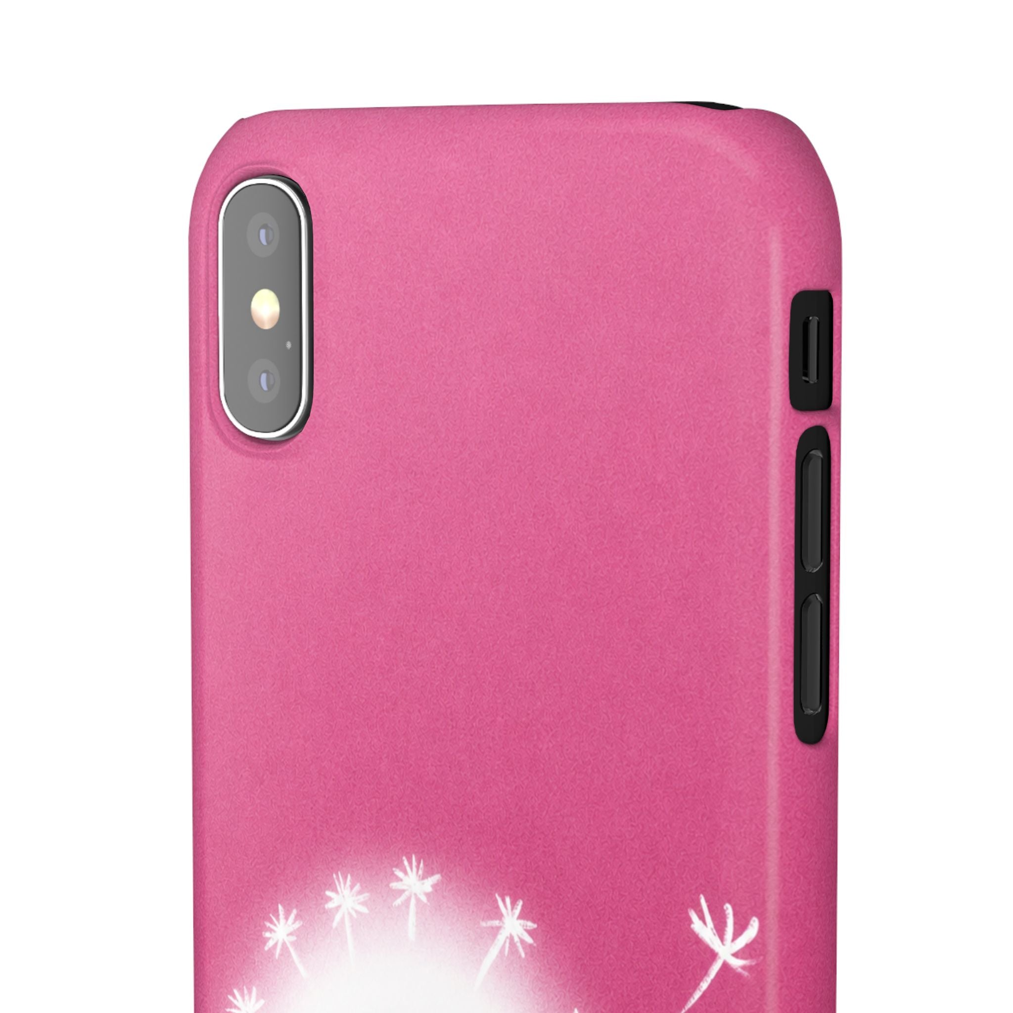 Pink Dandelion Phone Case
