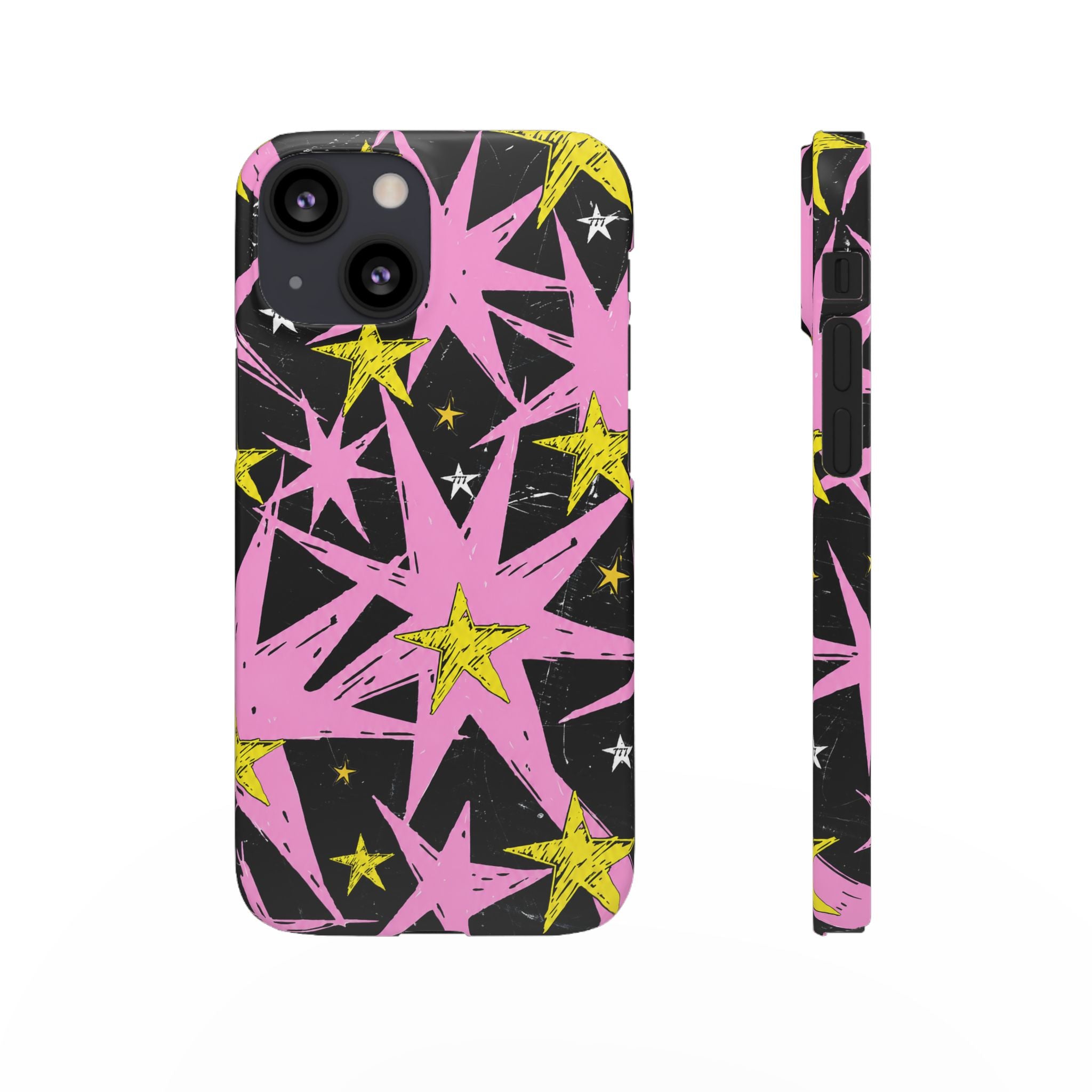 Pink Starburst Phone Case