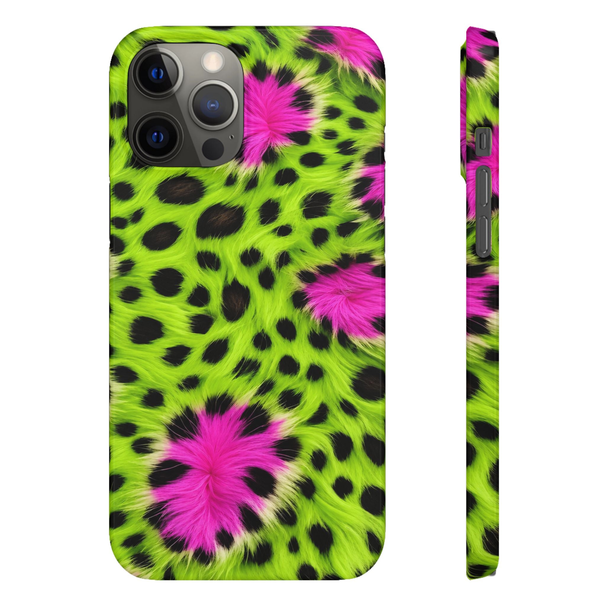 Neon Leopard Phone Case