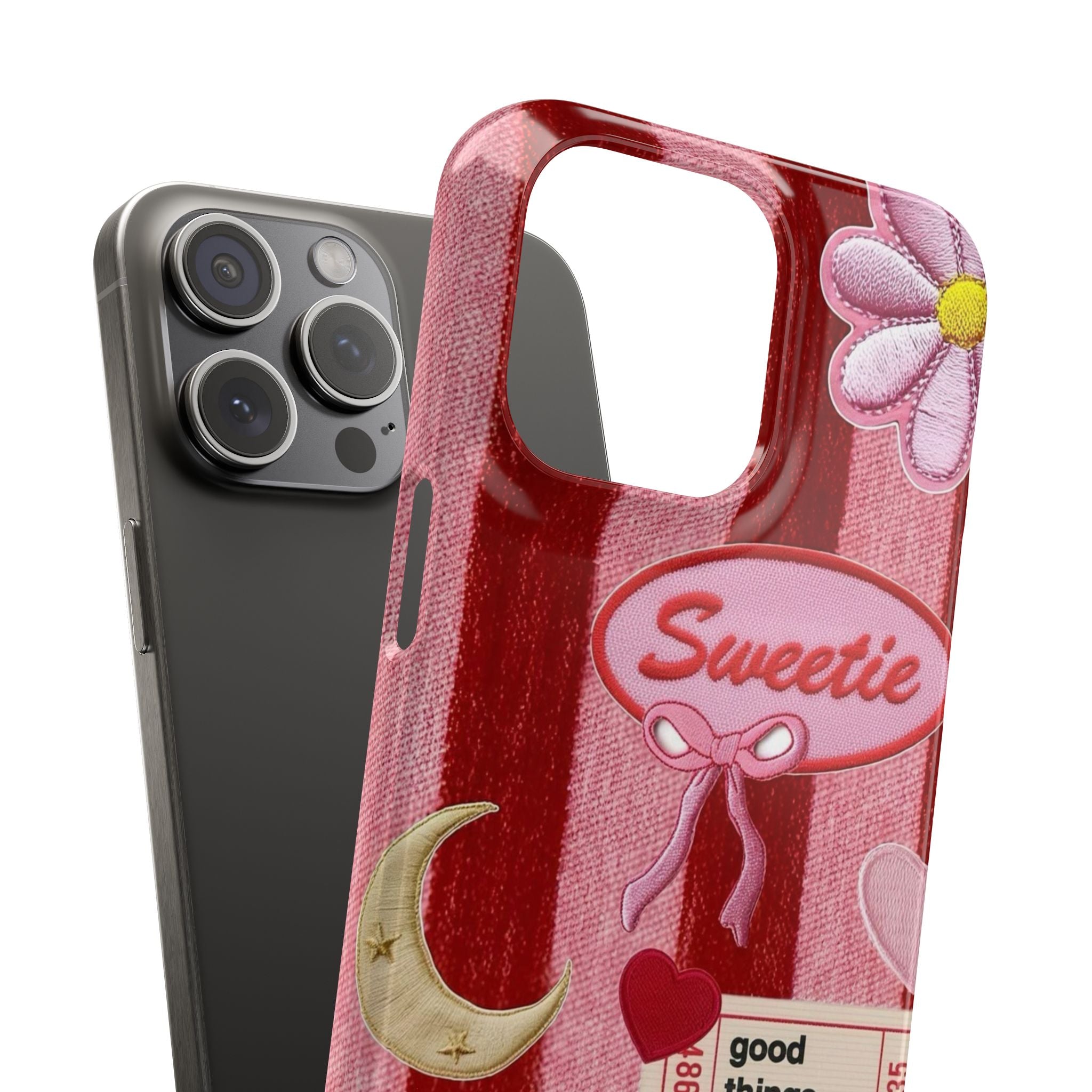 Coquette Patch Phone Case