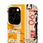 Retro Cassette Floral Phone Case