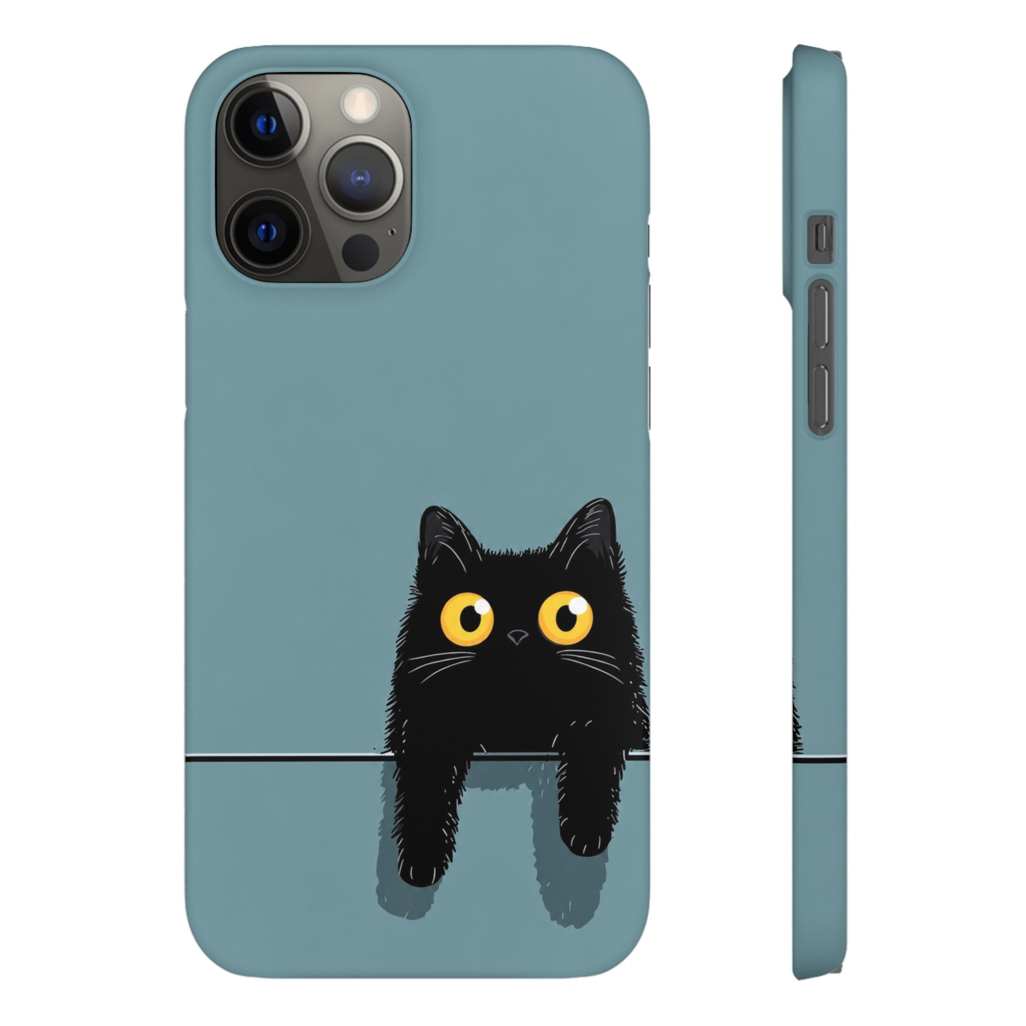 Cute Black Cat Phone Case