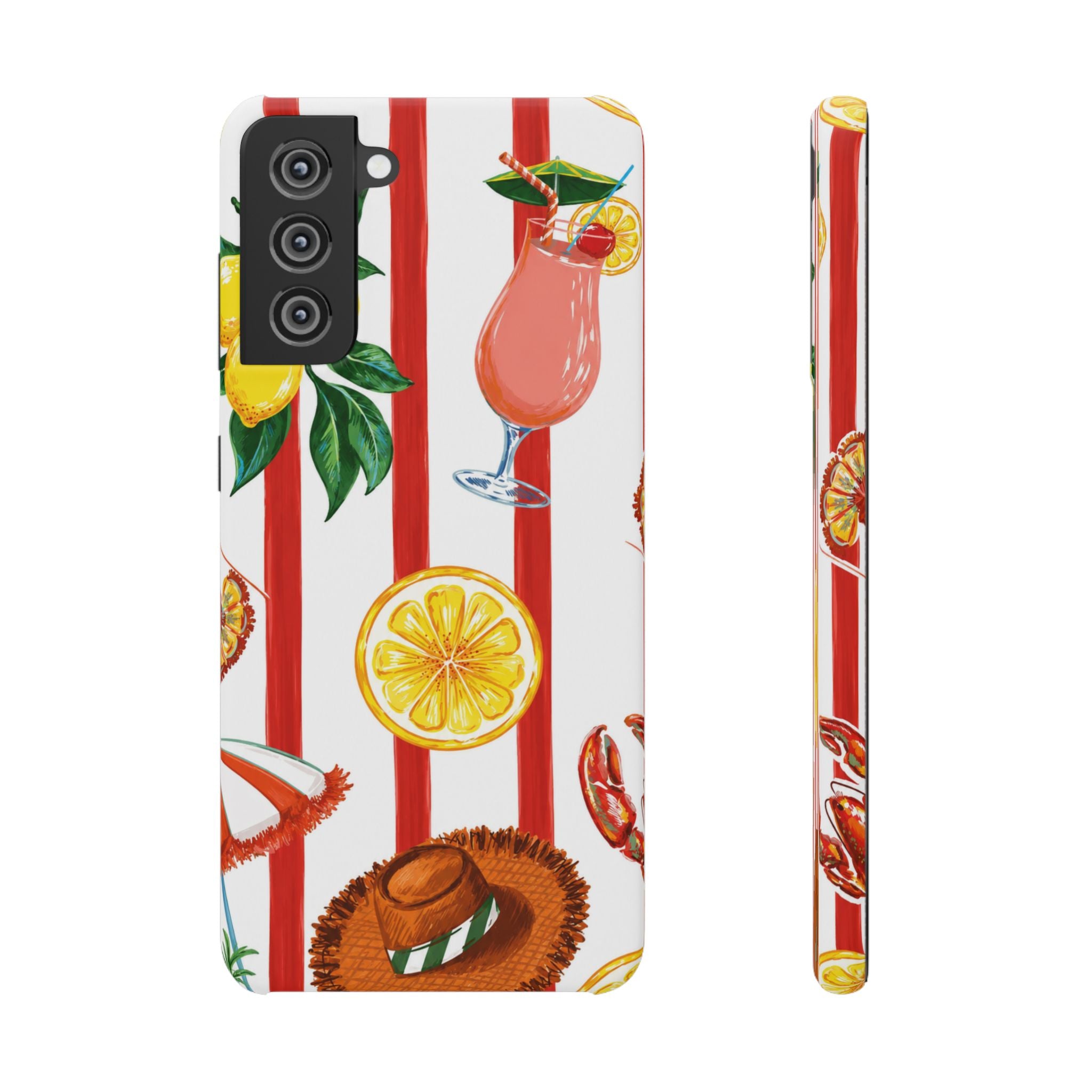 Lemon Coast – Summer Citrus Phone Case