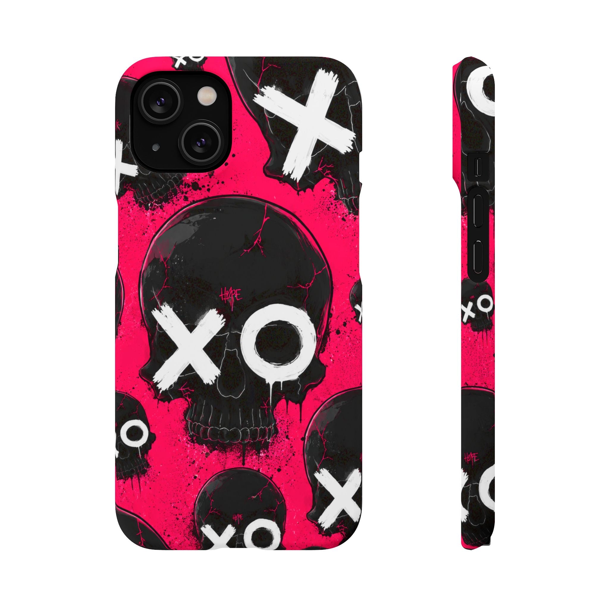 XO Skull Punk Phone Case