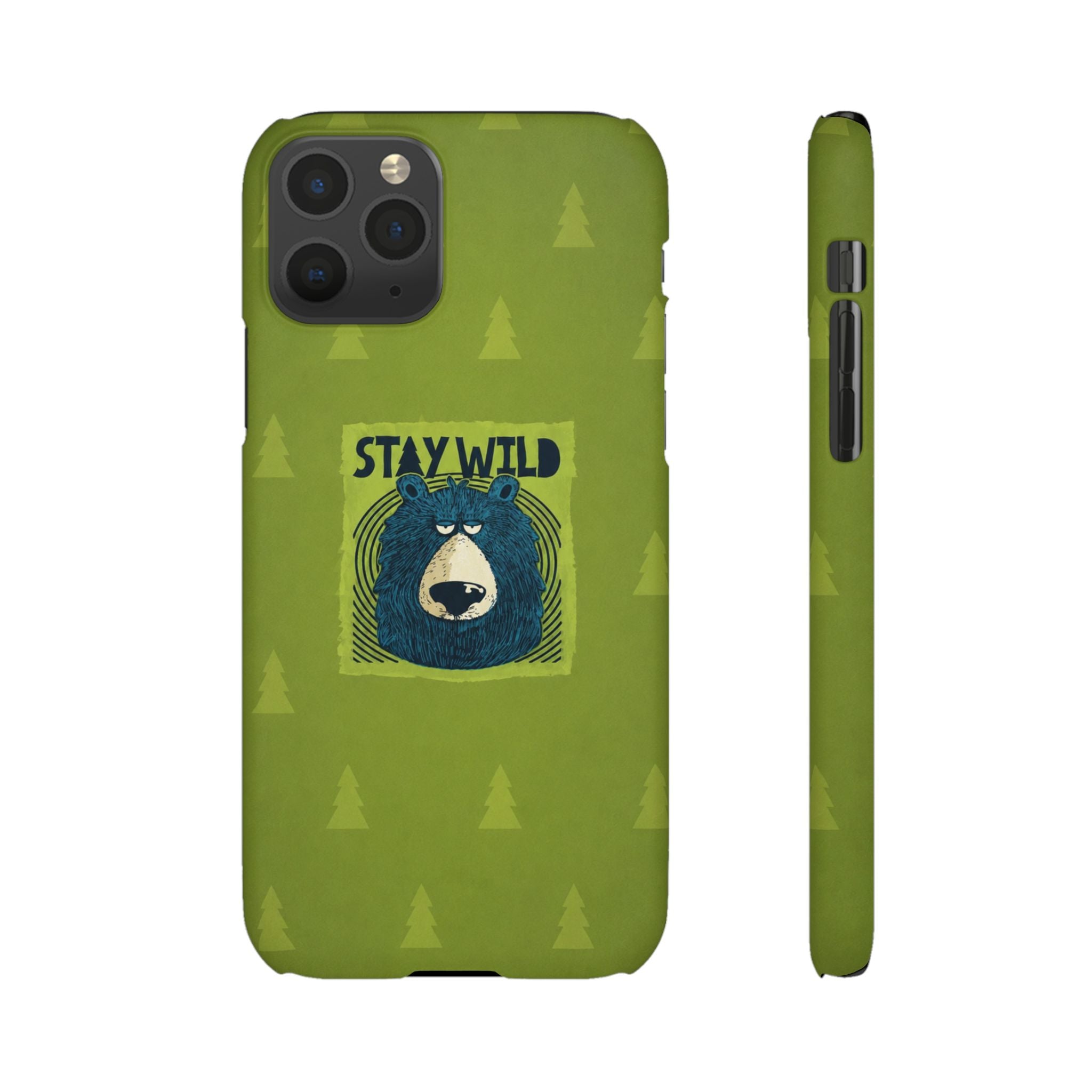 Stay Wild Bear Phone Case