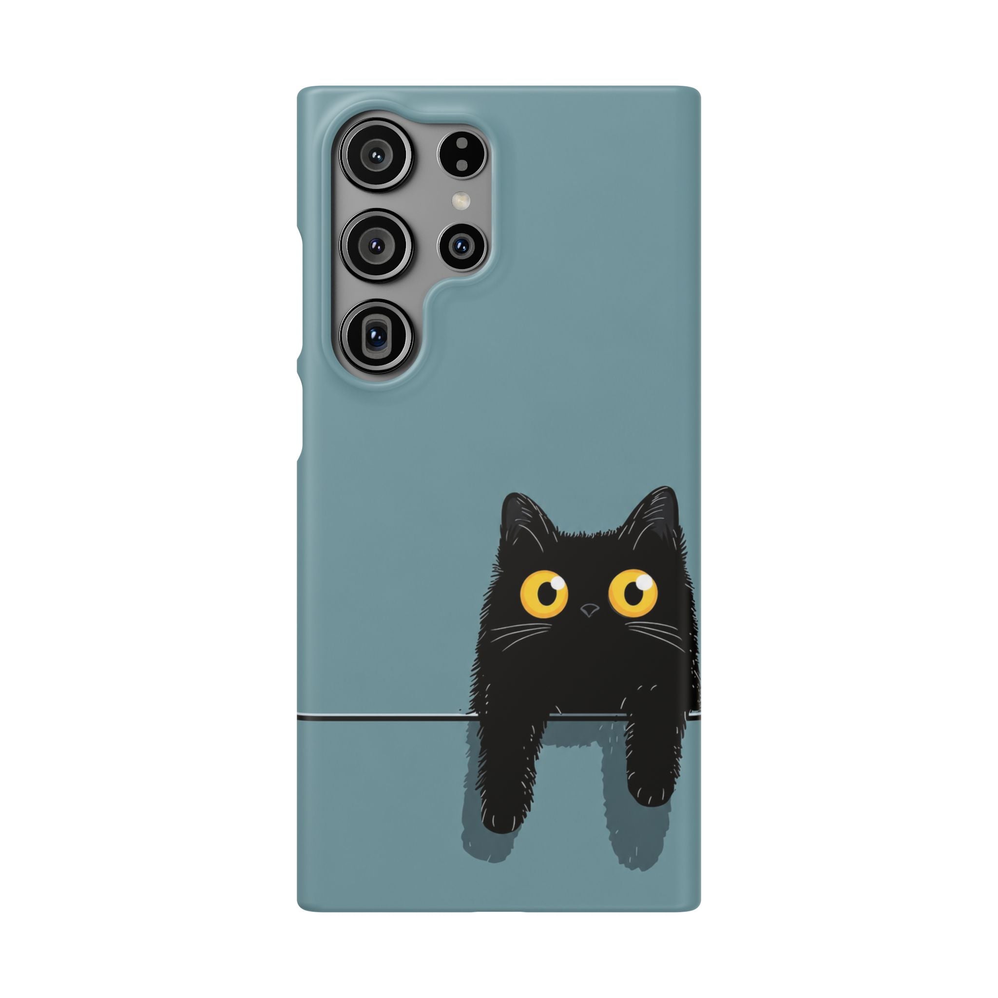 Cute Black Cat Phone Case