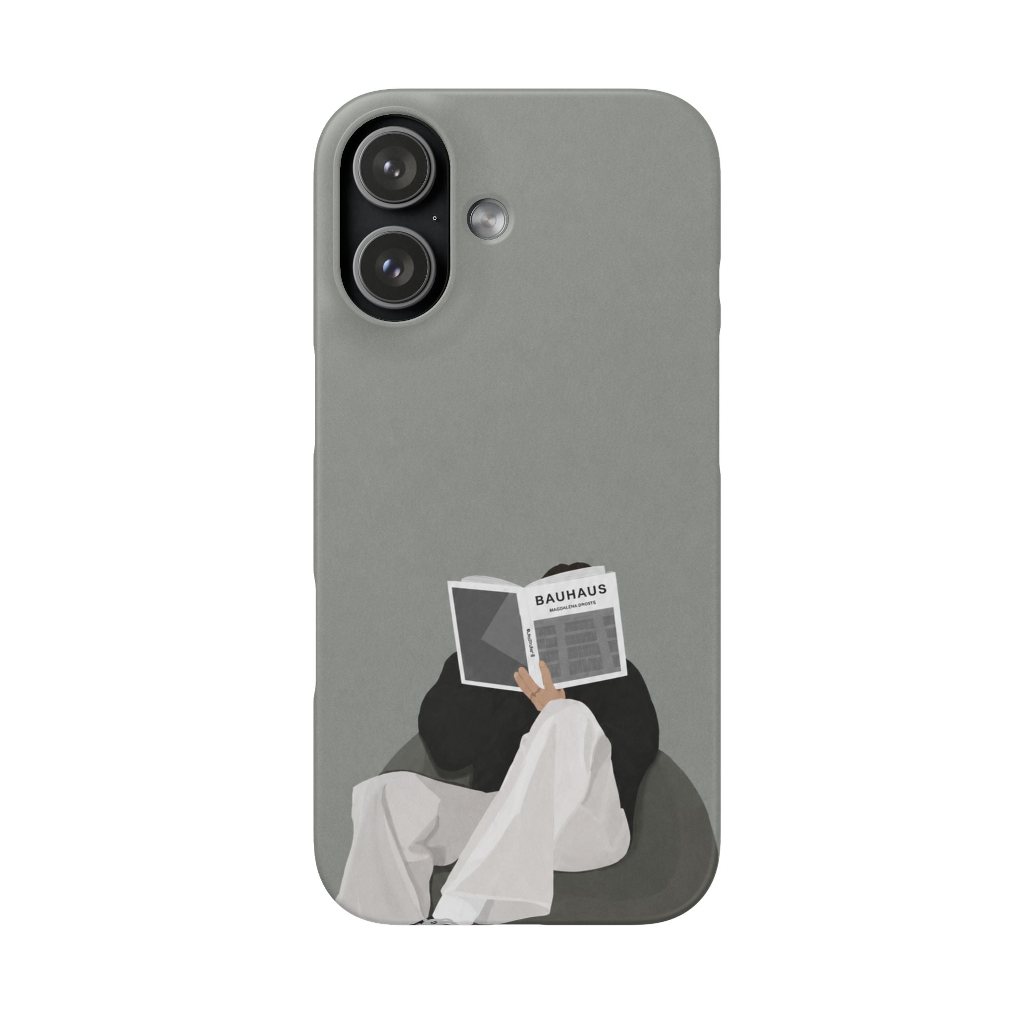 Quiet Pages – Minimalist Aesthetic Phone Case