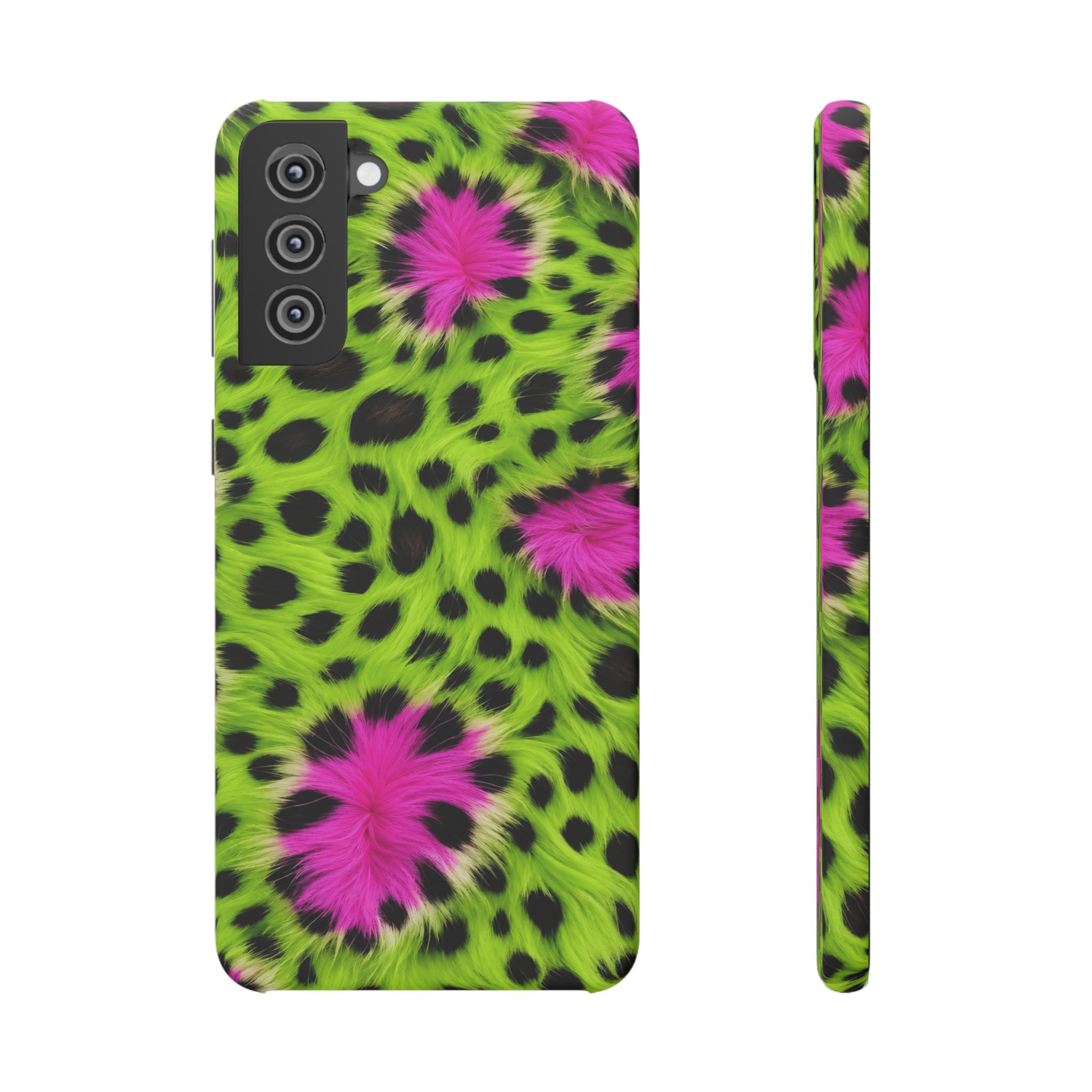 Neon Leopard Phone Case
