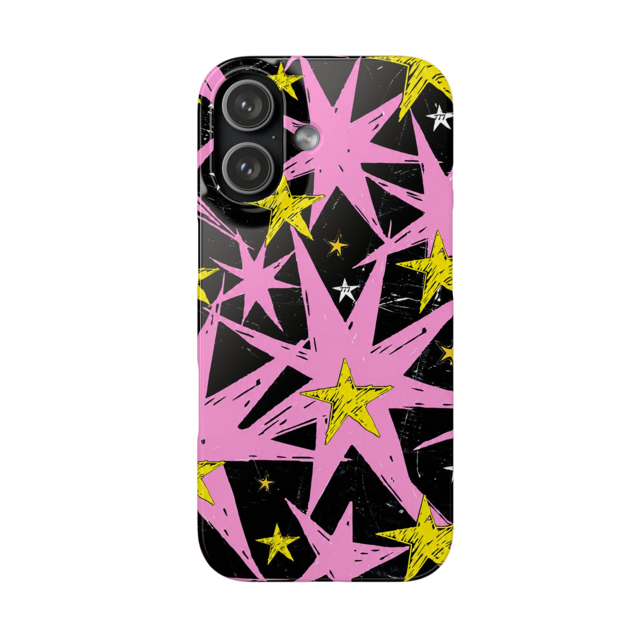Pink Starburst Phone Case