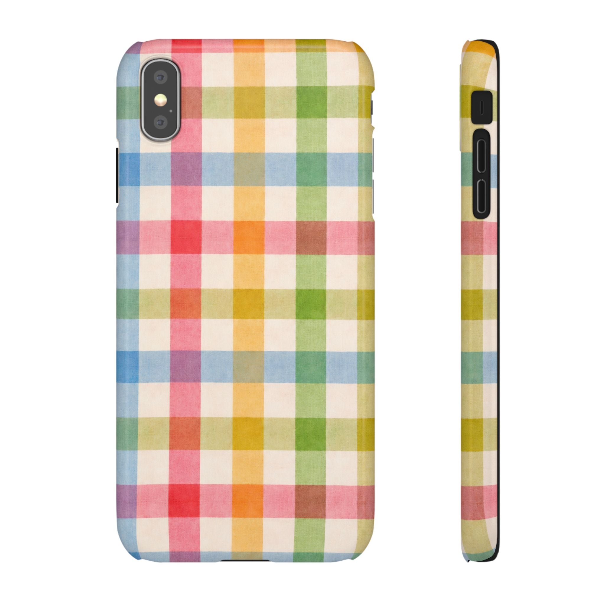 Pastel Plaid Phone Case