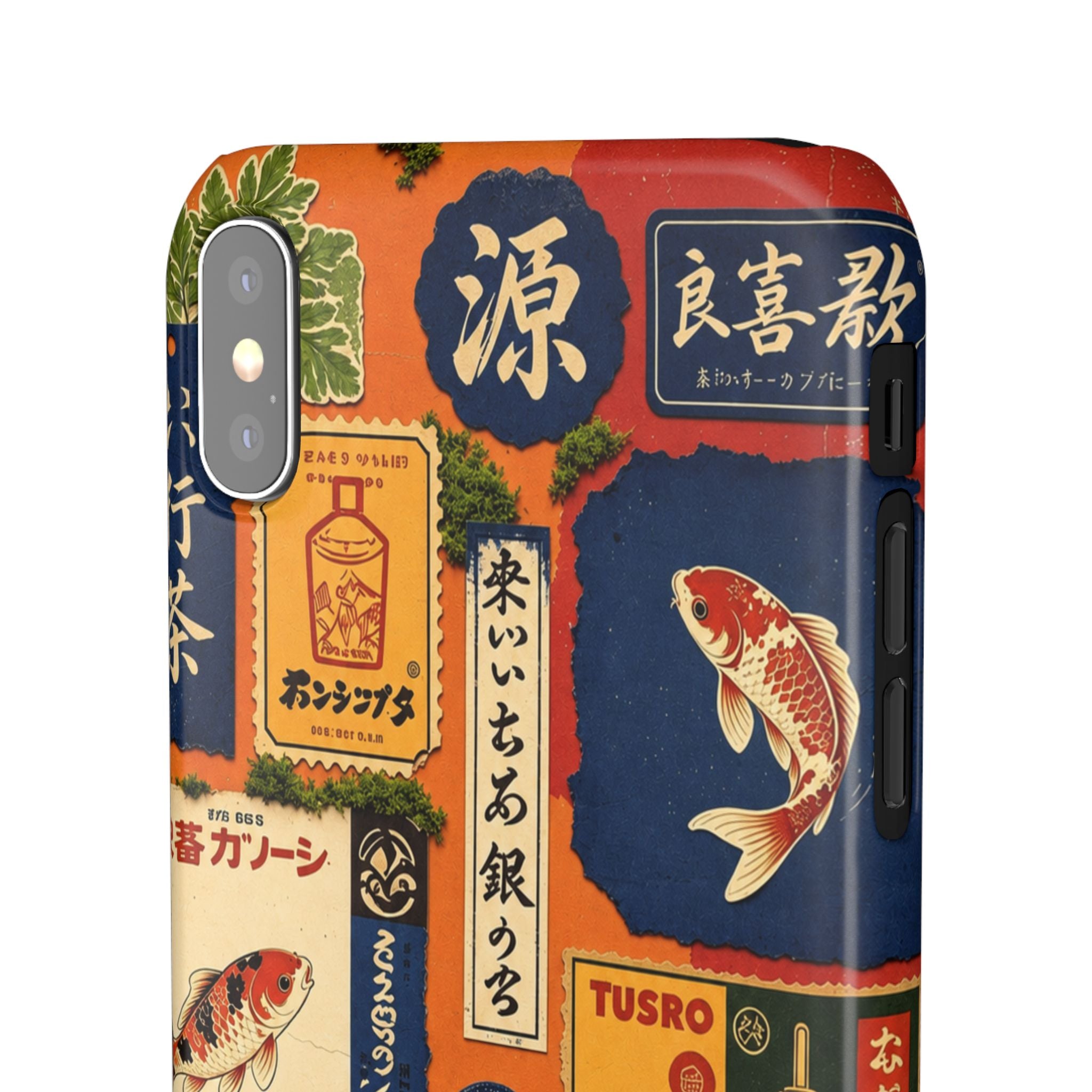Vintage Japanese Koi Phone Case
