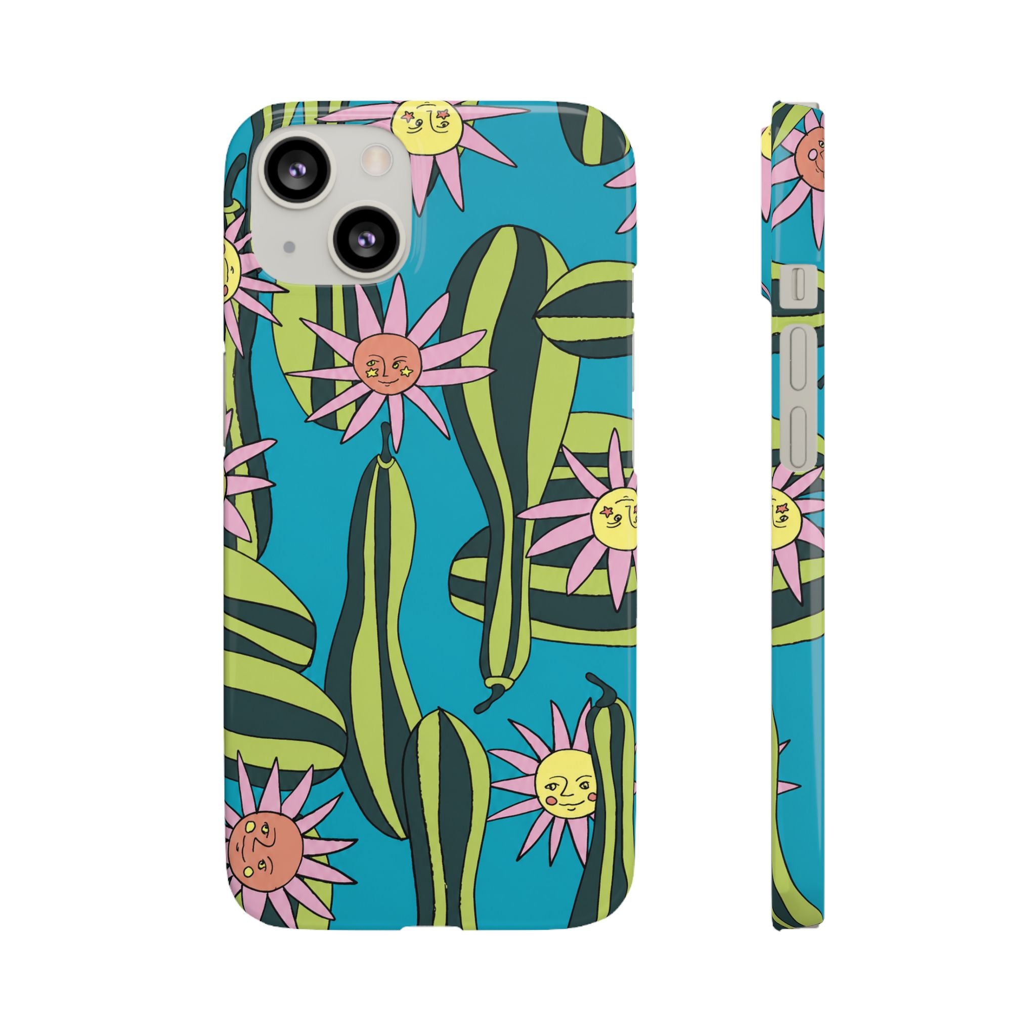 Whimsical Floral Garden Phone Case