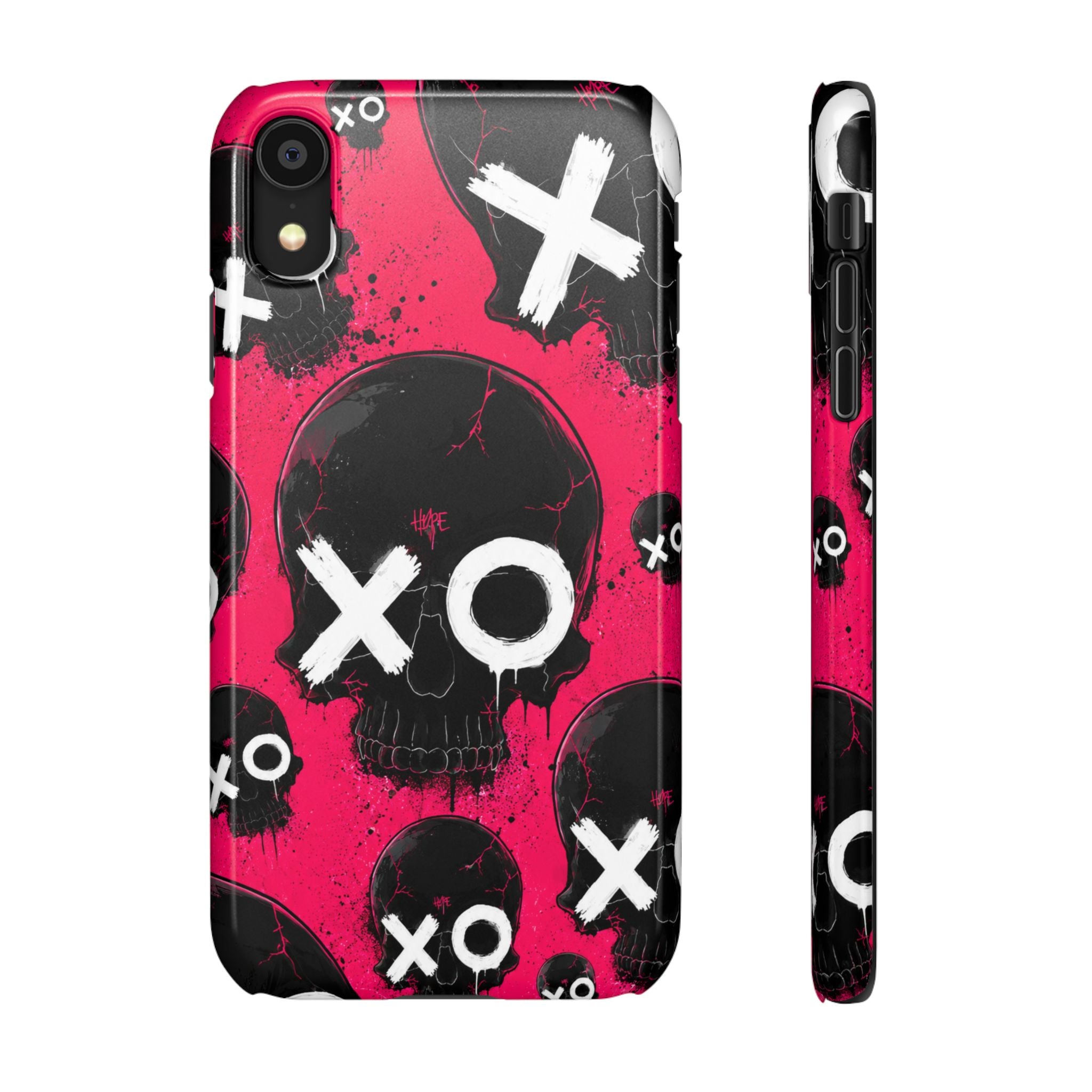 XO Skull Punk Phone Case