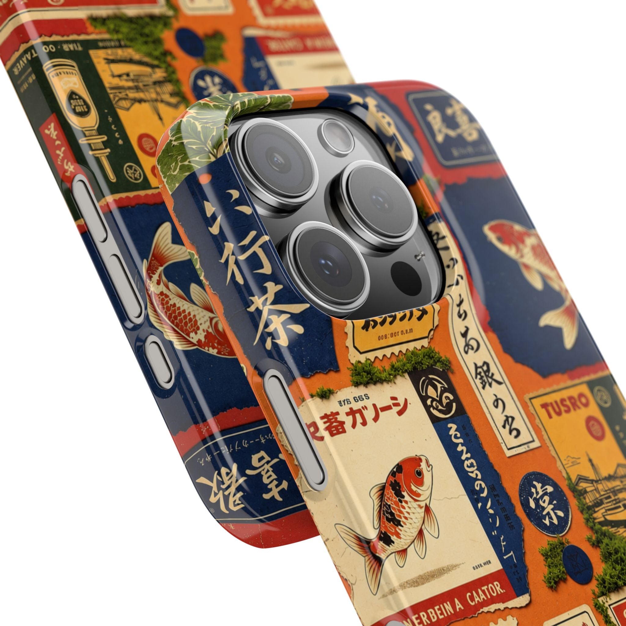Vintage Japanese Koi Phone Case
