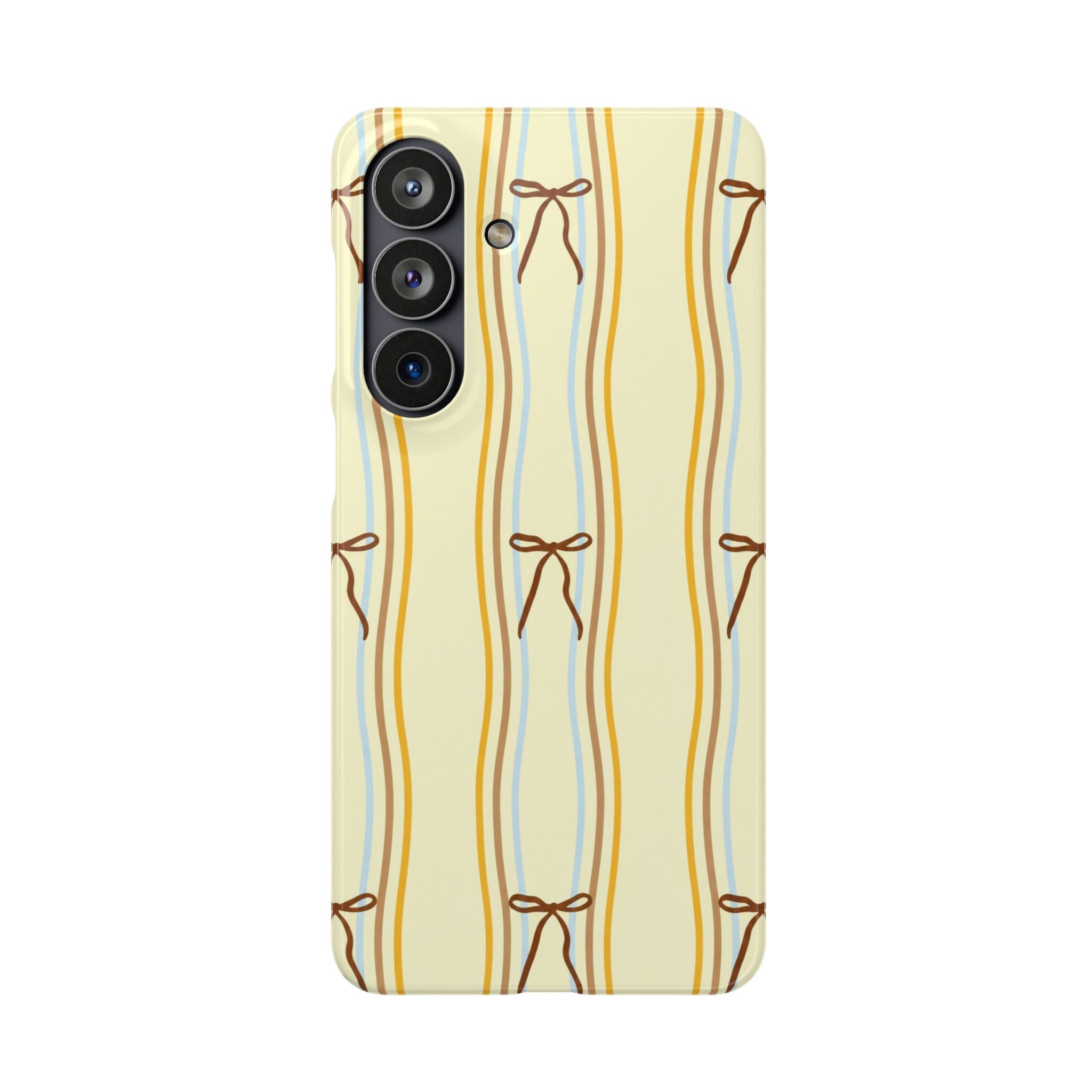 Bow Stripe Phone Case