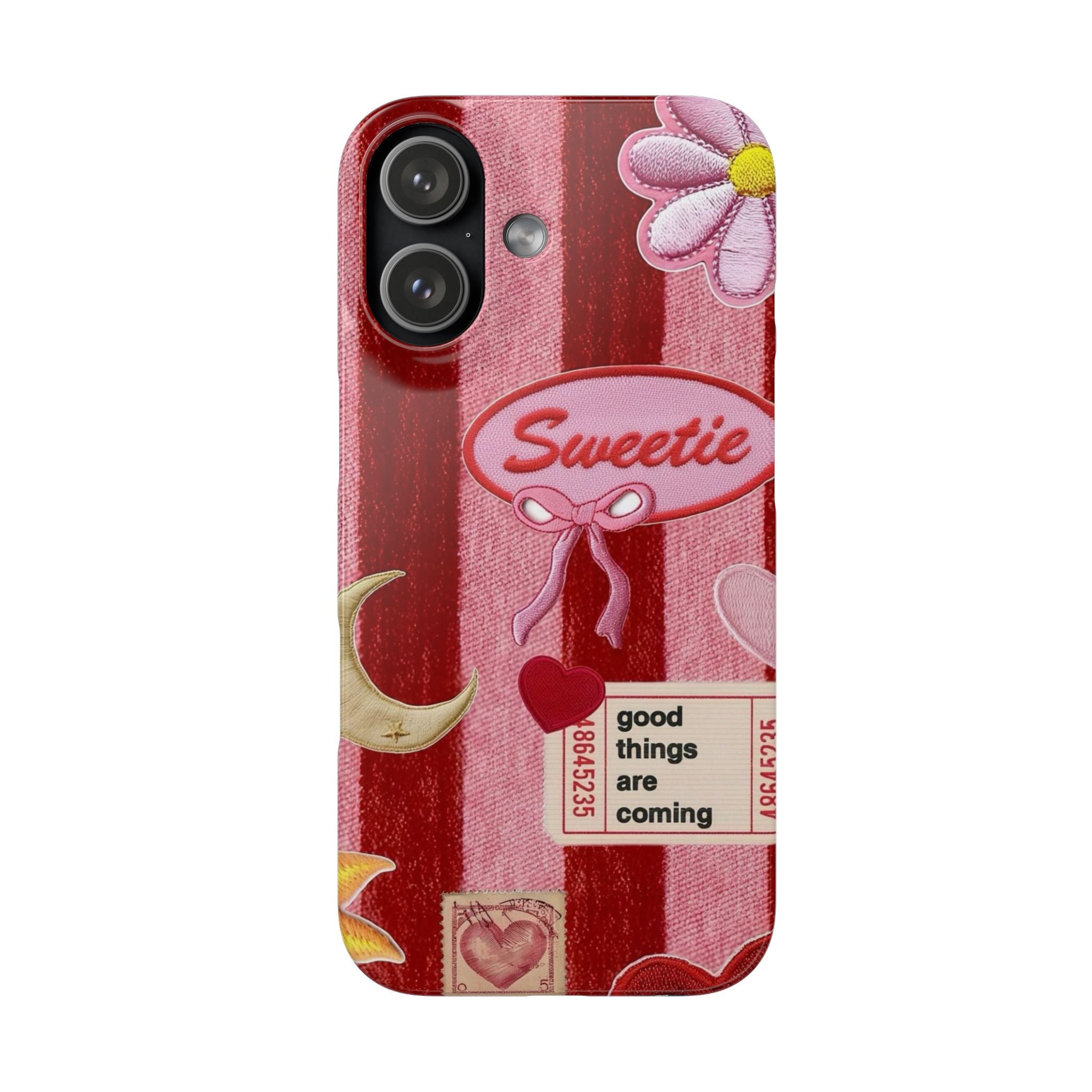 Coquette Patch Phone Case