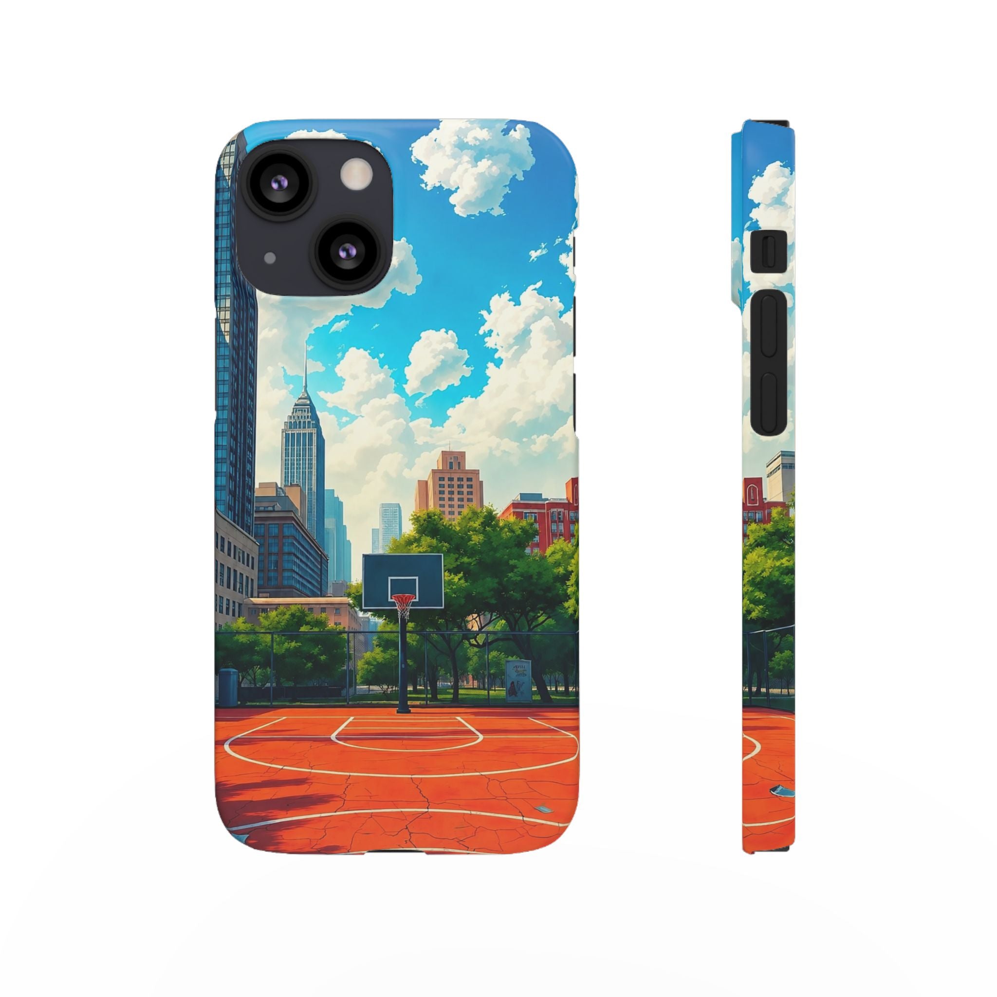 Urban Basketball Court Phone Case